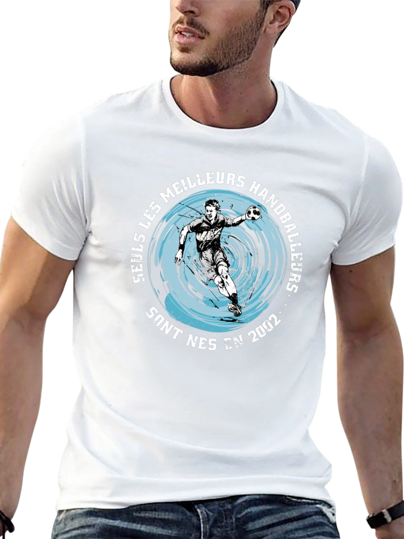 Handballer Graphic Tee - Born in 2002