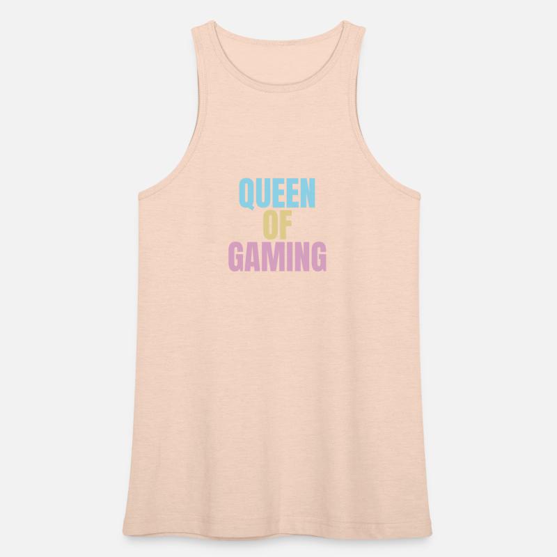 Queen of GAMING, colourful gaming slogan
