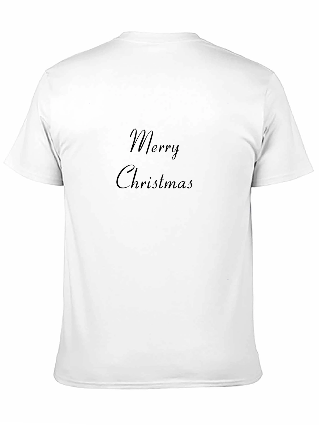 Merry Christmas Black T-Shirt