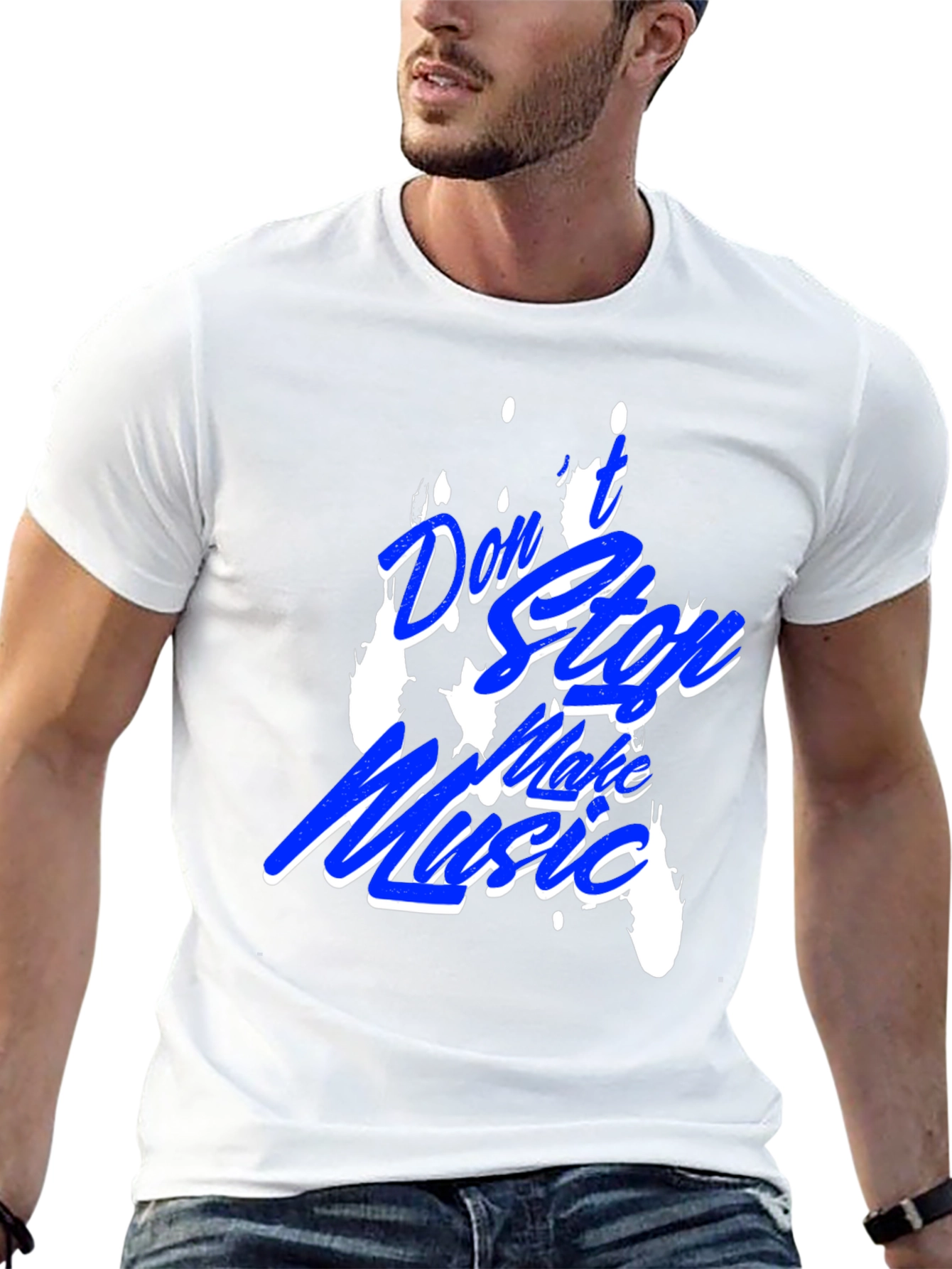 Dont Stop Make Music Graphic T-Shirt