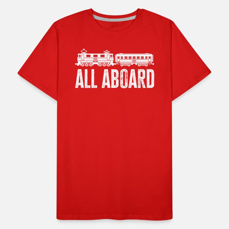 Railroad Fans All Aboard Train Lovers