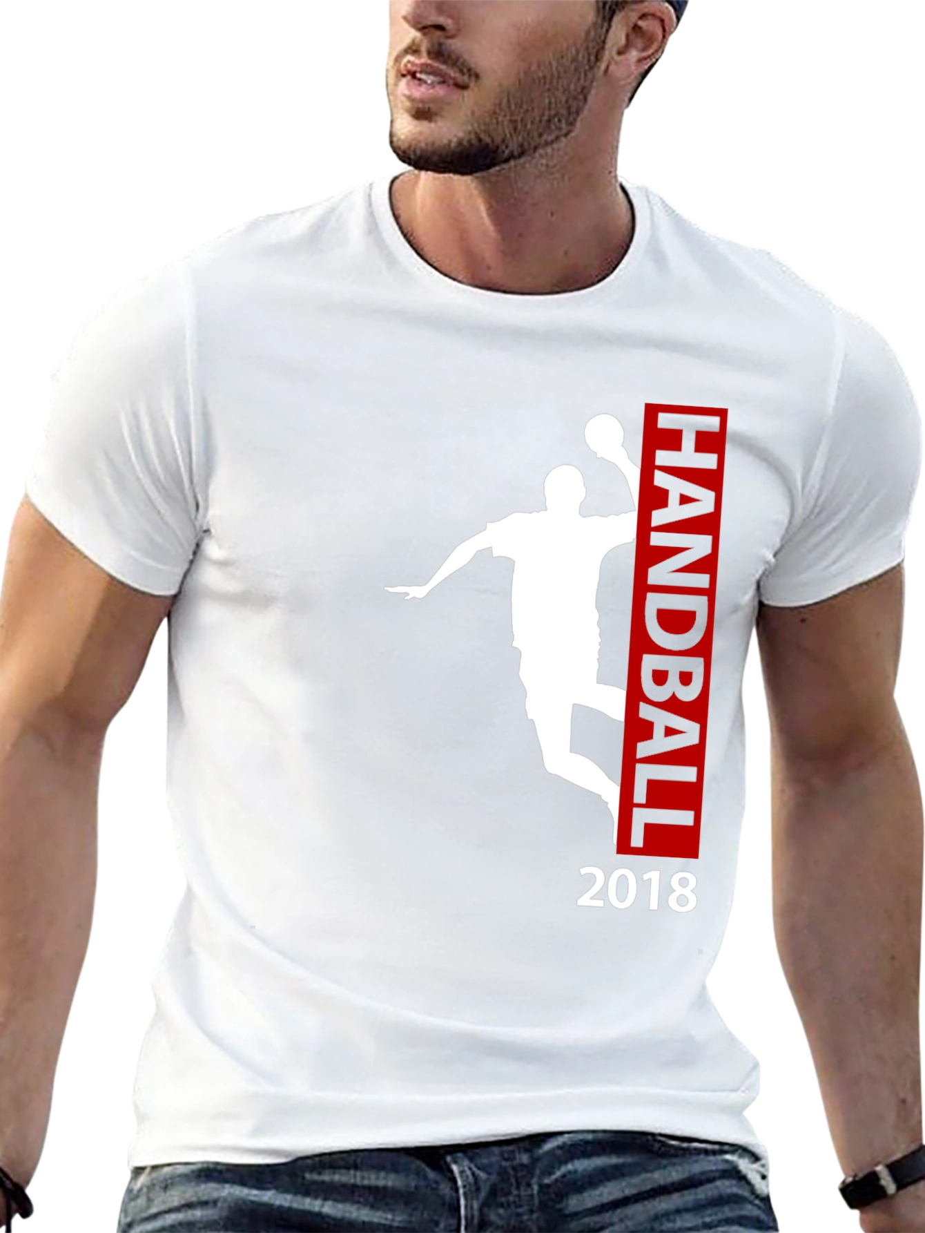 Handball 2018 T-Shirt Black