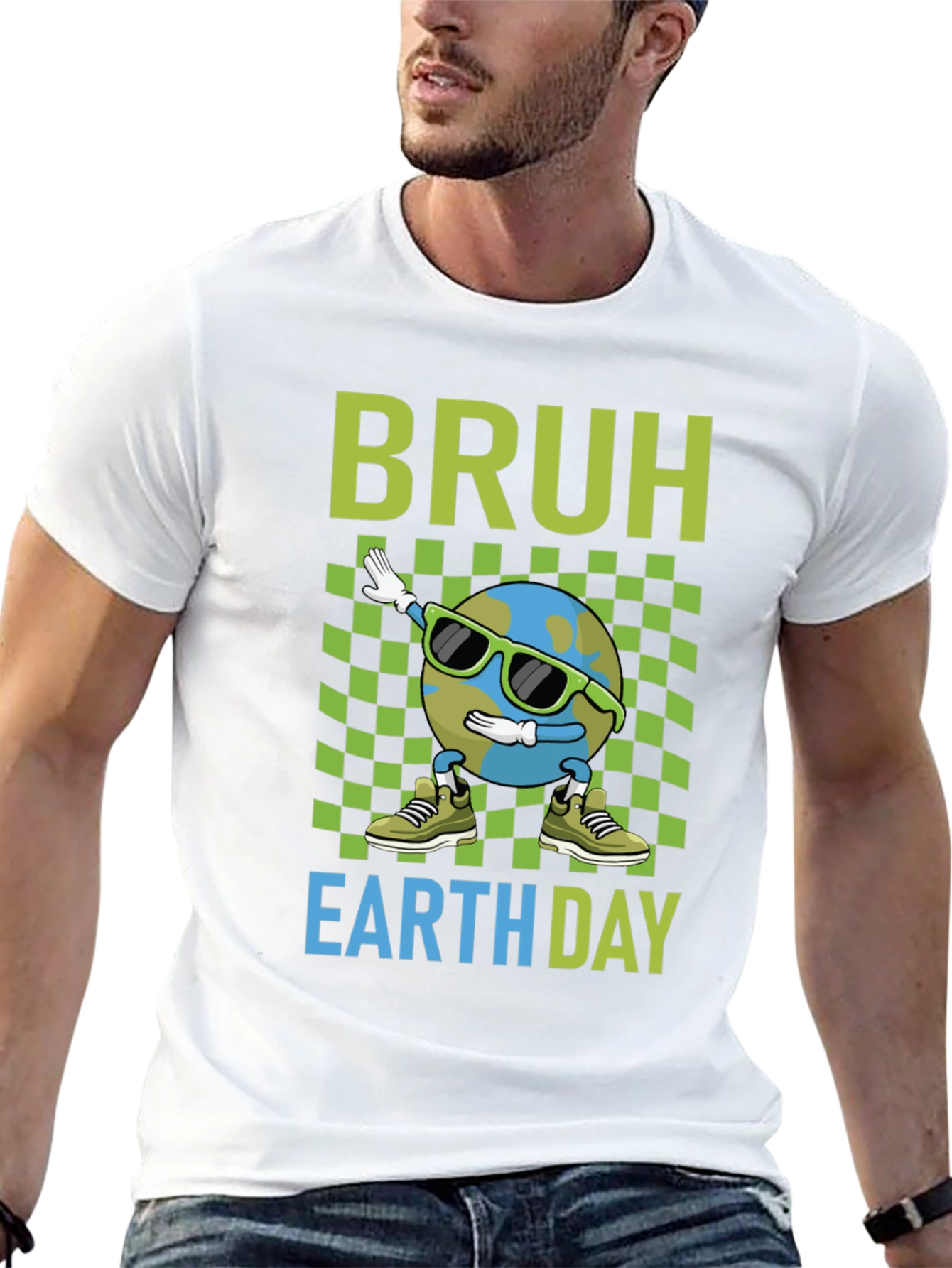 Bruh Earth Day Graphic T-Shirt