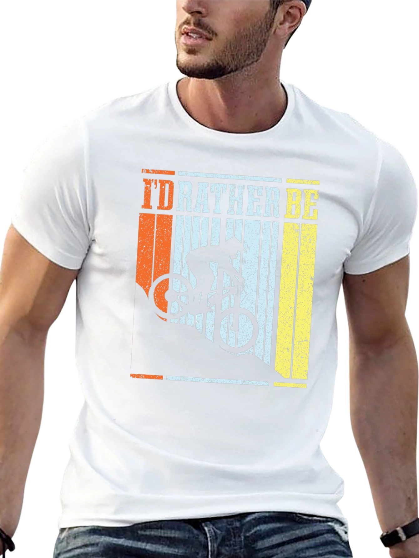 Id Rather Be Mountain Biking T-Shirt
