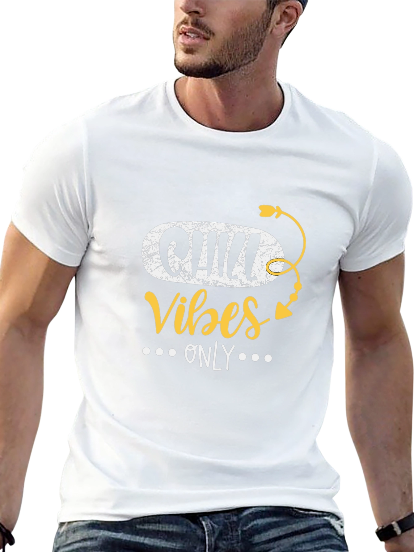 Chill Vibes Only Black T-Shirt