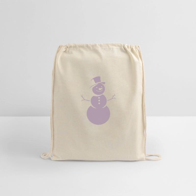 Snowman Silhouette Design