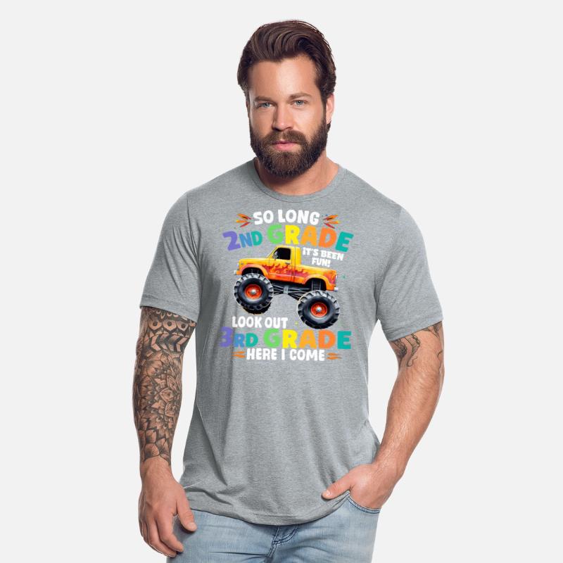 So Long 2nd Grade Graduation Monster Truck