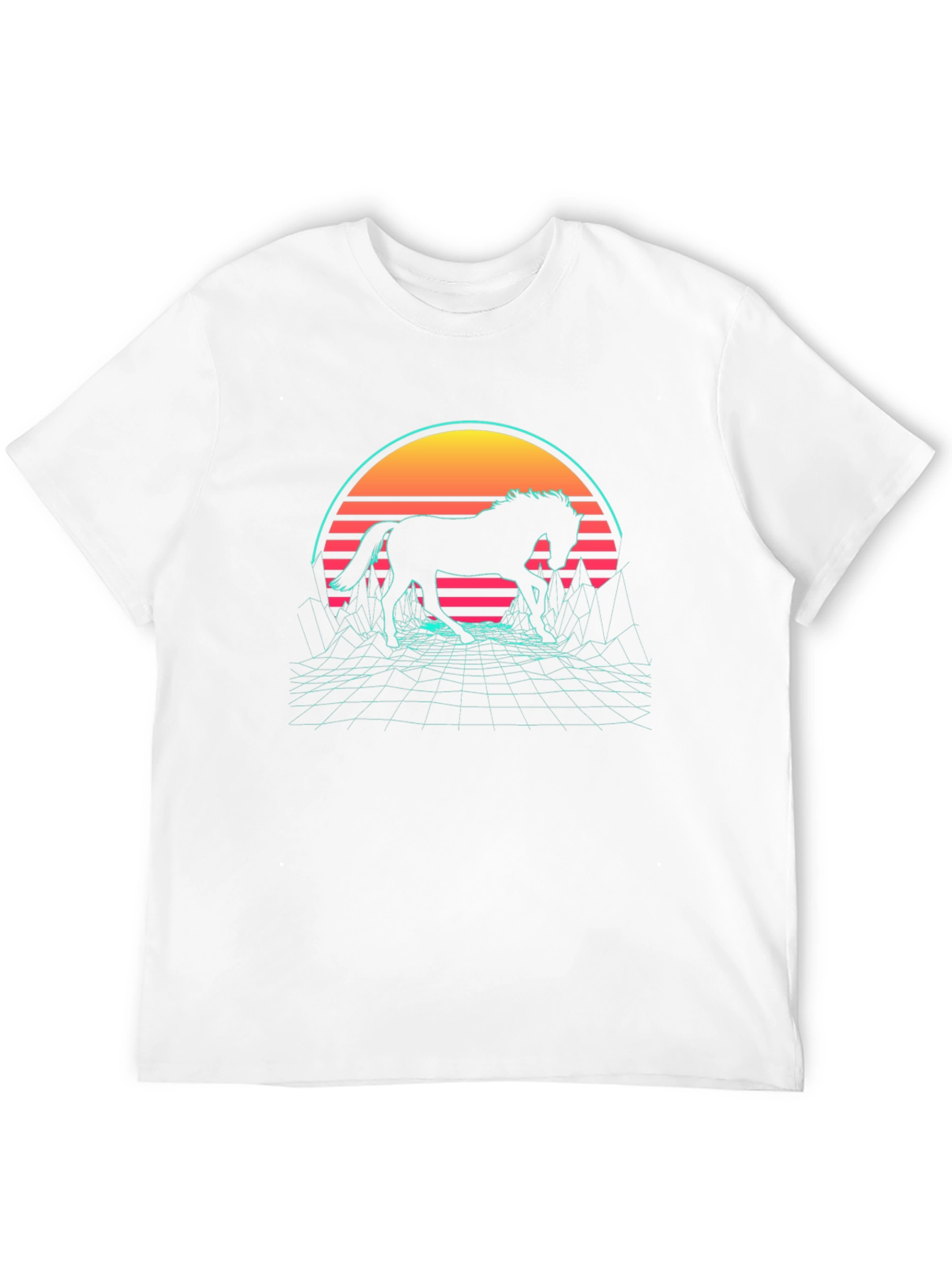 Retro Horse Graphic T-Shirt