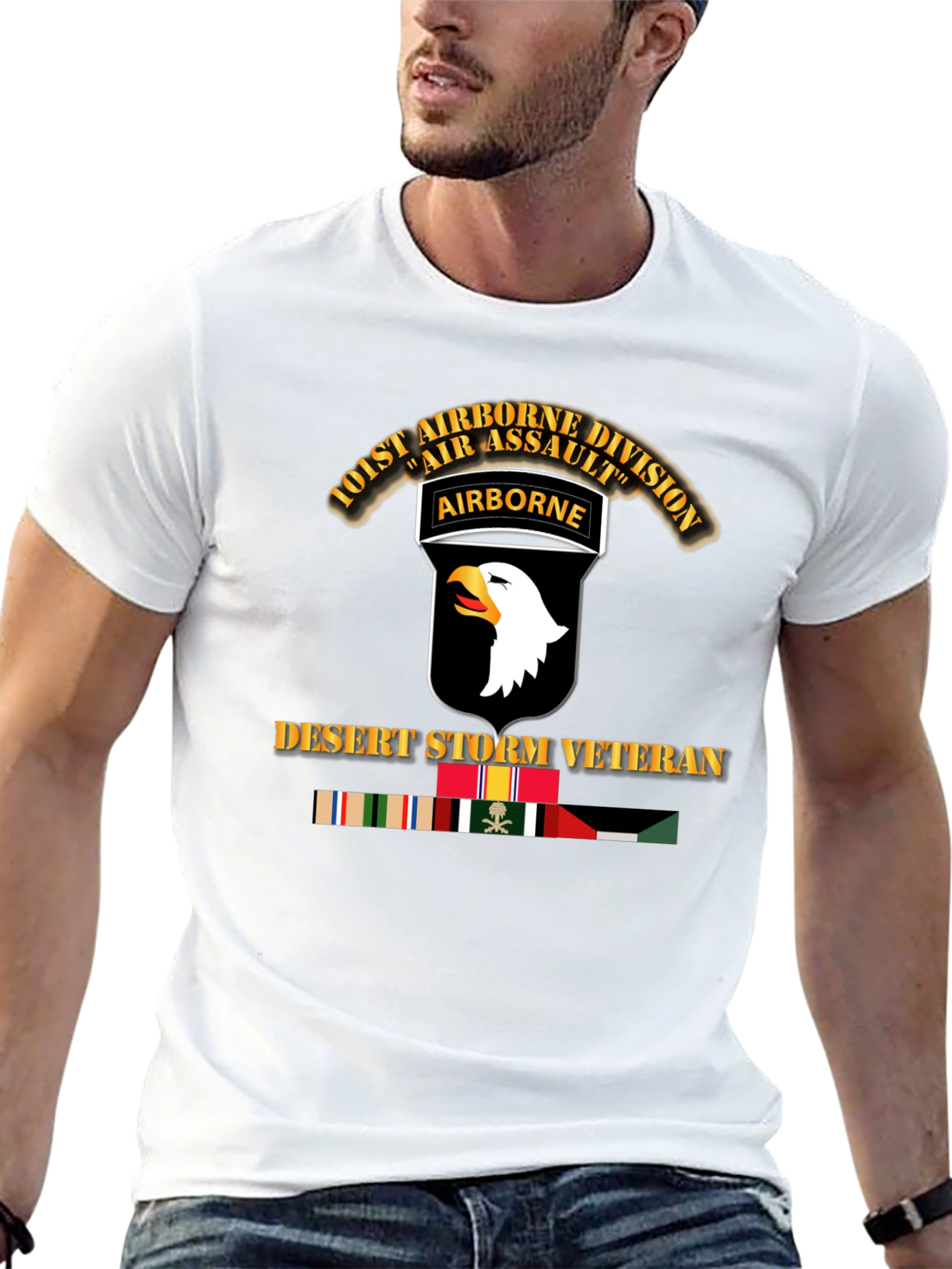 101st Airborne Desert Storm Veteran T-Shirt