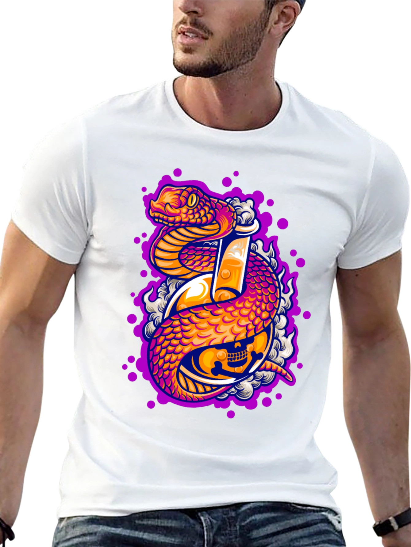 Snake Skull Poison T-Shirt