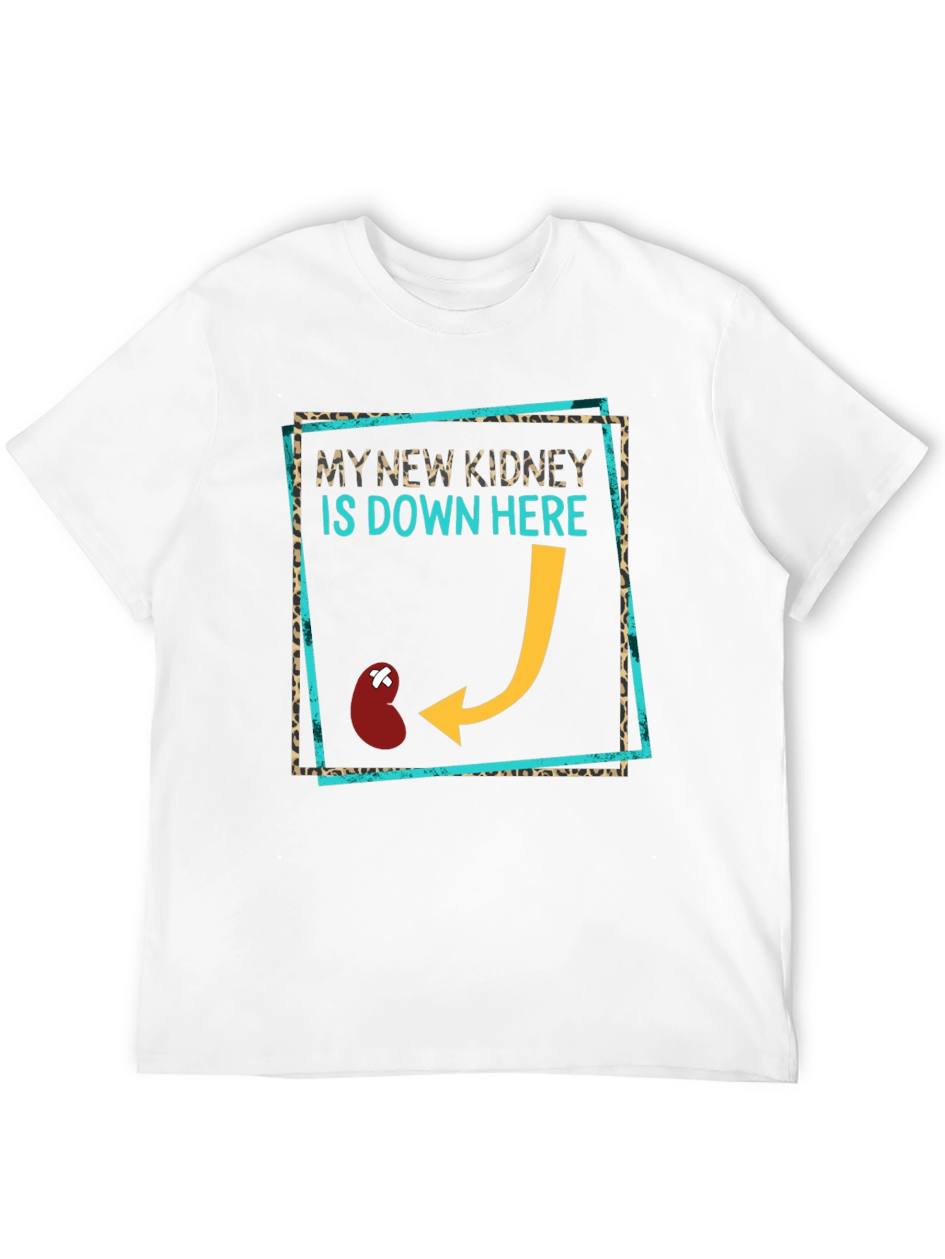 New Kidney Funny T-Shirt - Transplant Awareness Tee