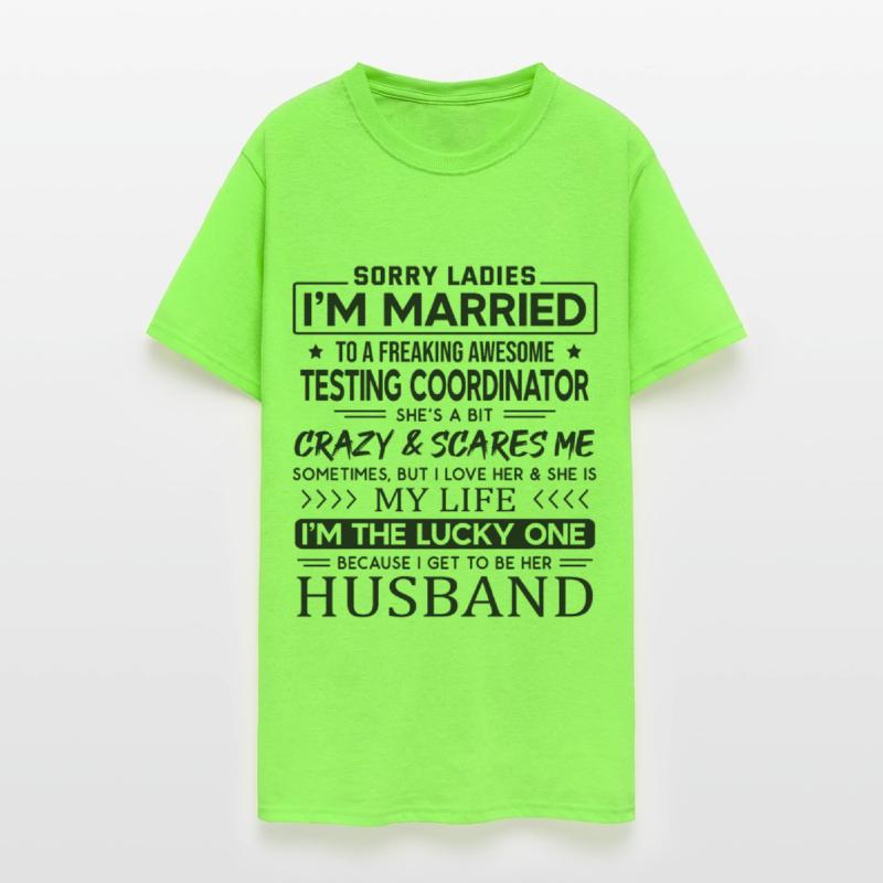 Testing Coordinator Funny Saying For Husband