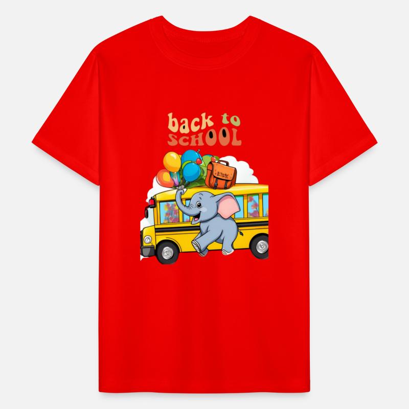 The Happy Elephant back to school.