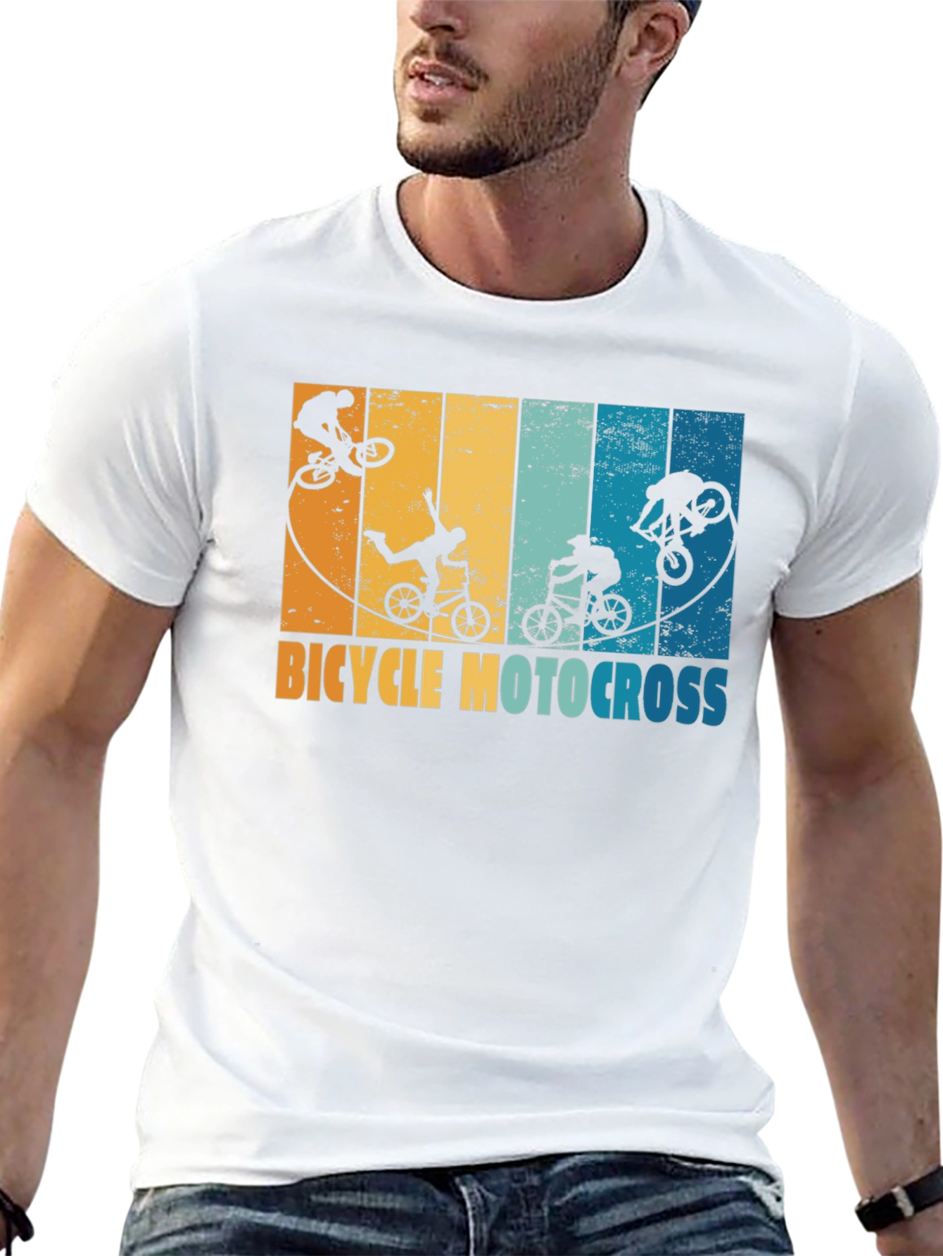 Bicycle Motocross Graphic T-Shirt