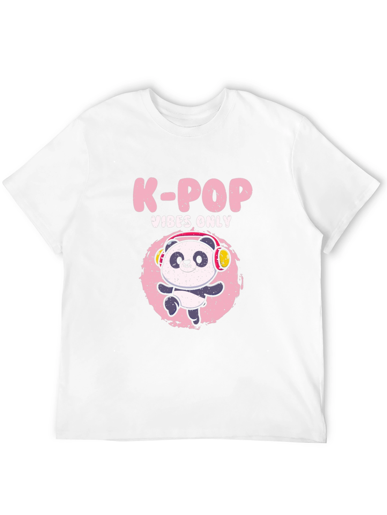 K-Pop Vibes Only Panda T-Shirt