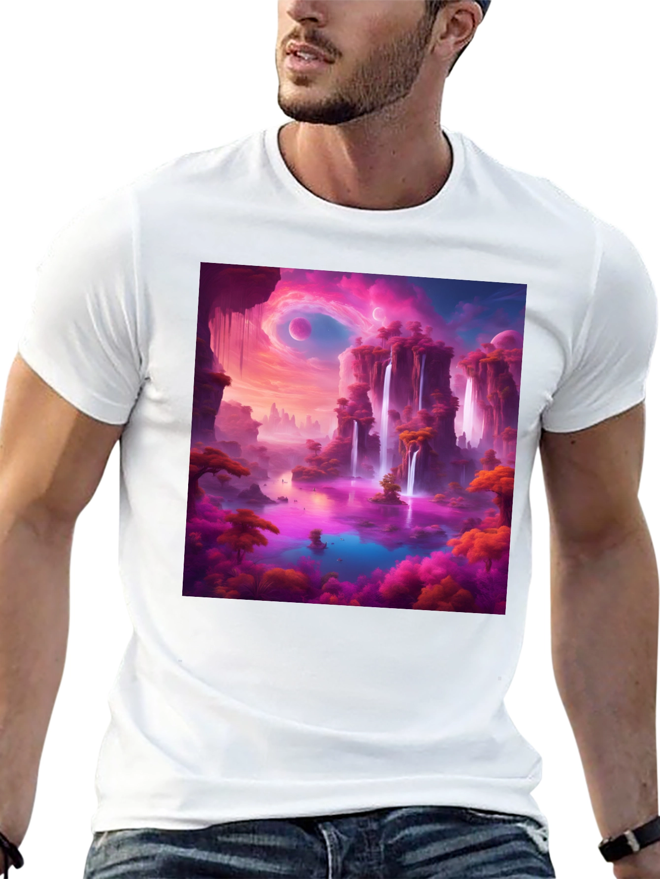 Fantasy Landscape Graphic Tee