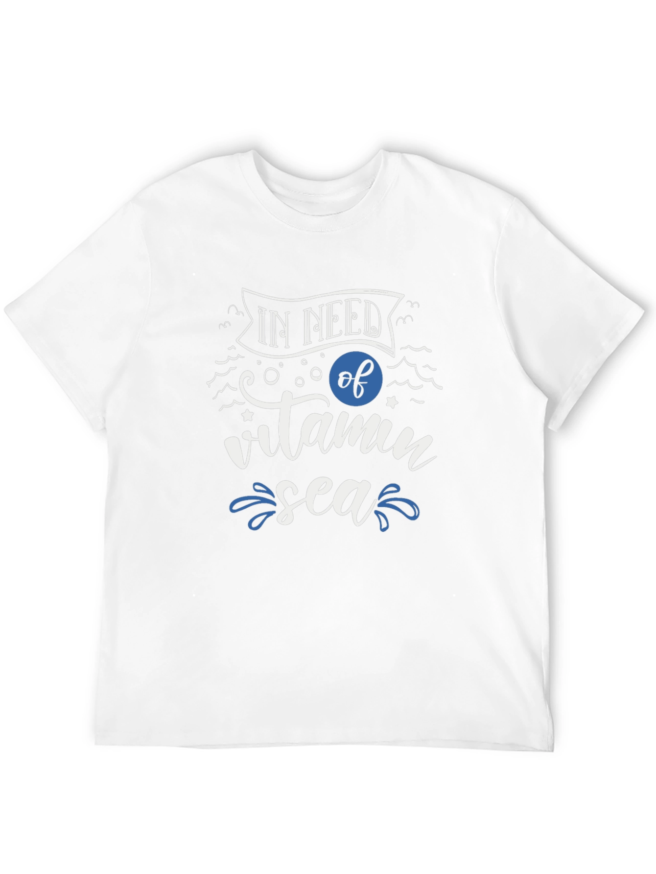 Vitamin Sea Black Graphic Tee
