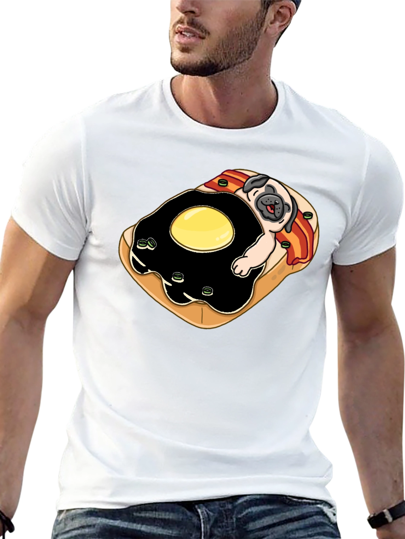 Pug Life Toast T-Shirt