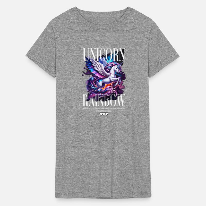 Unicorn Rainbow prancing Premium