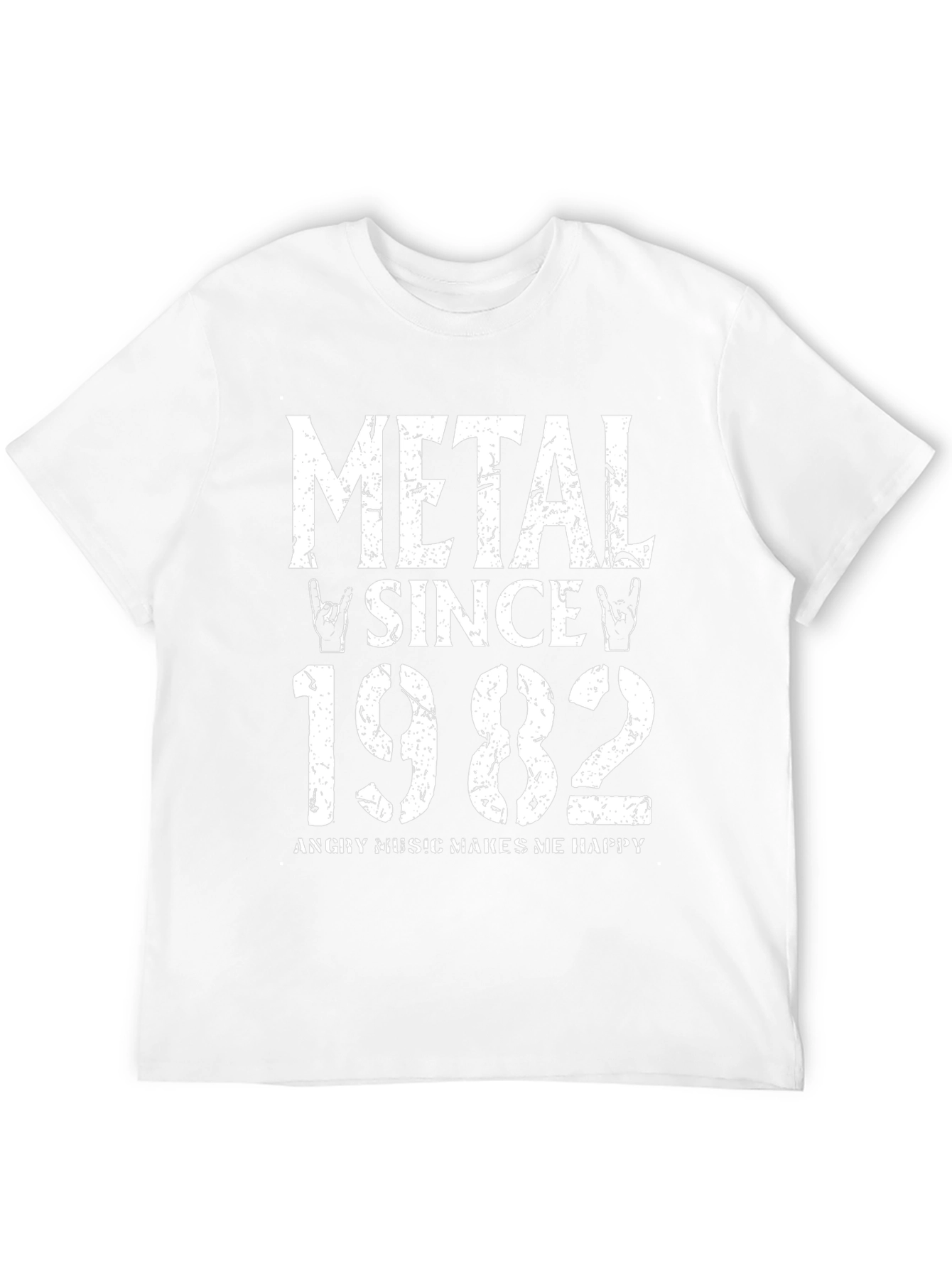 Metal Since 1982 T-Shirt Angry Music Tee