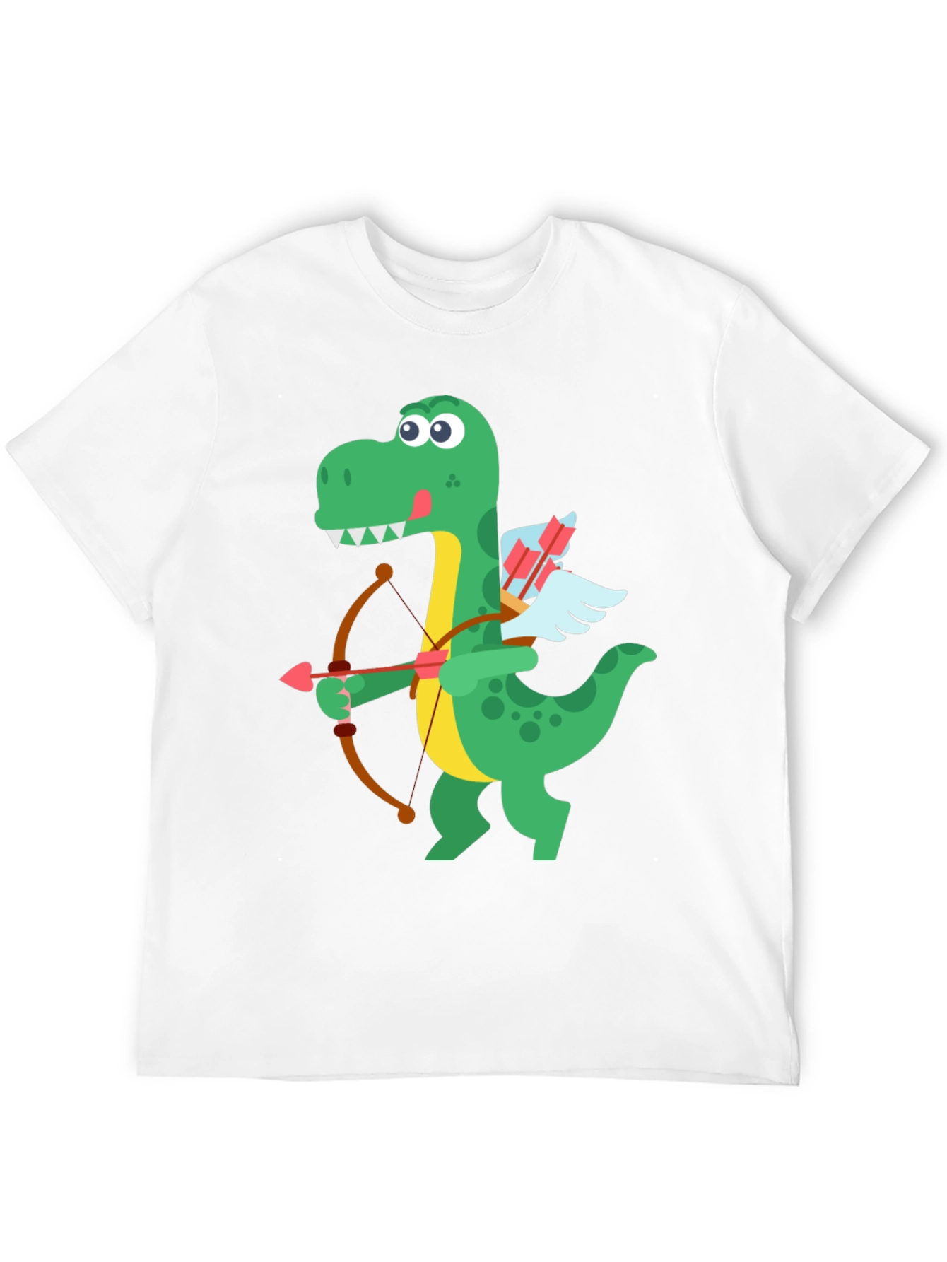 Dino Cupid T-Shirt - Valentines Day Gift