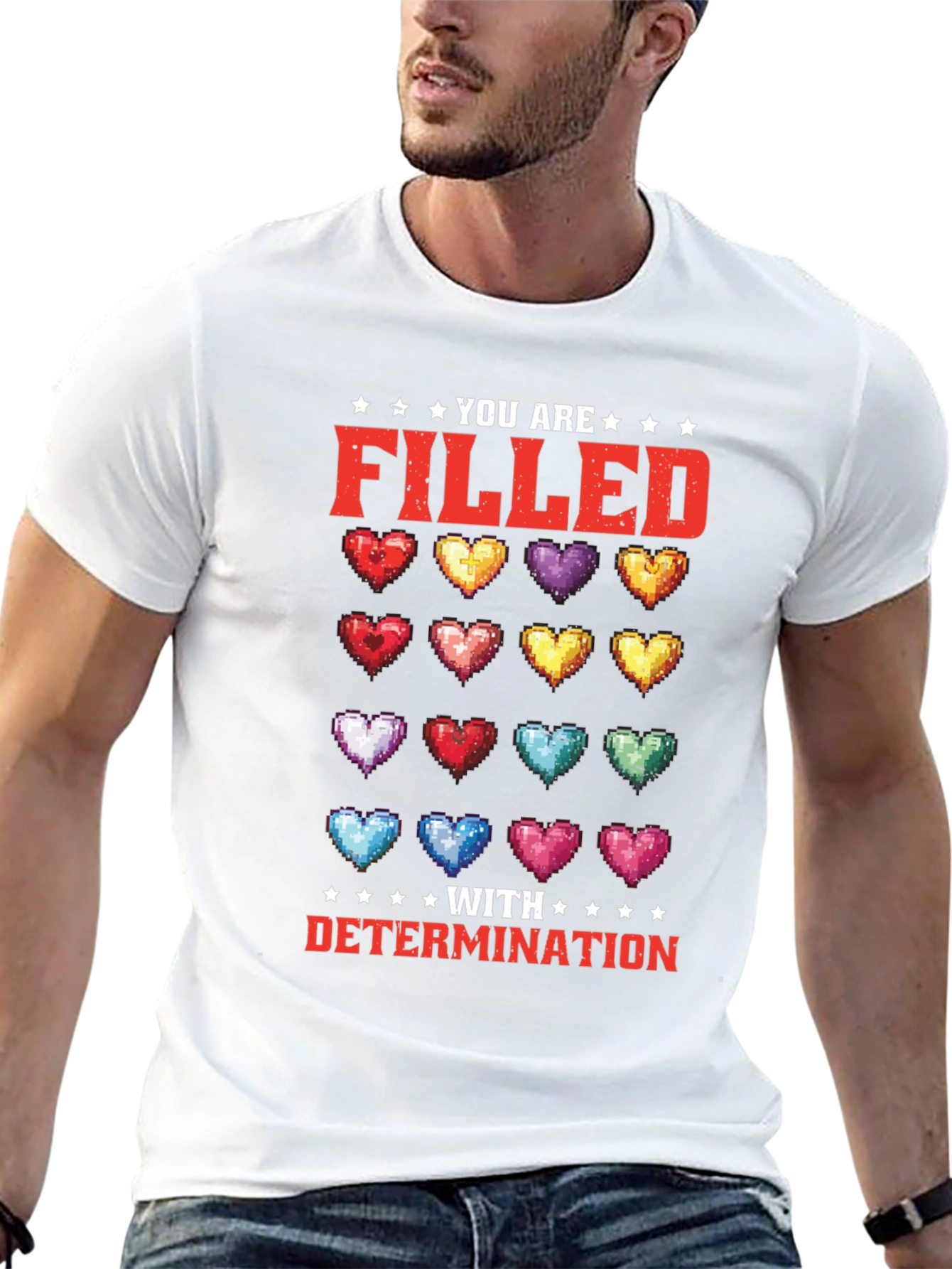 Filled With Determination Graphic T-Shirt