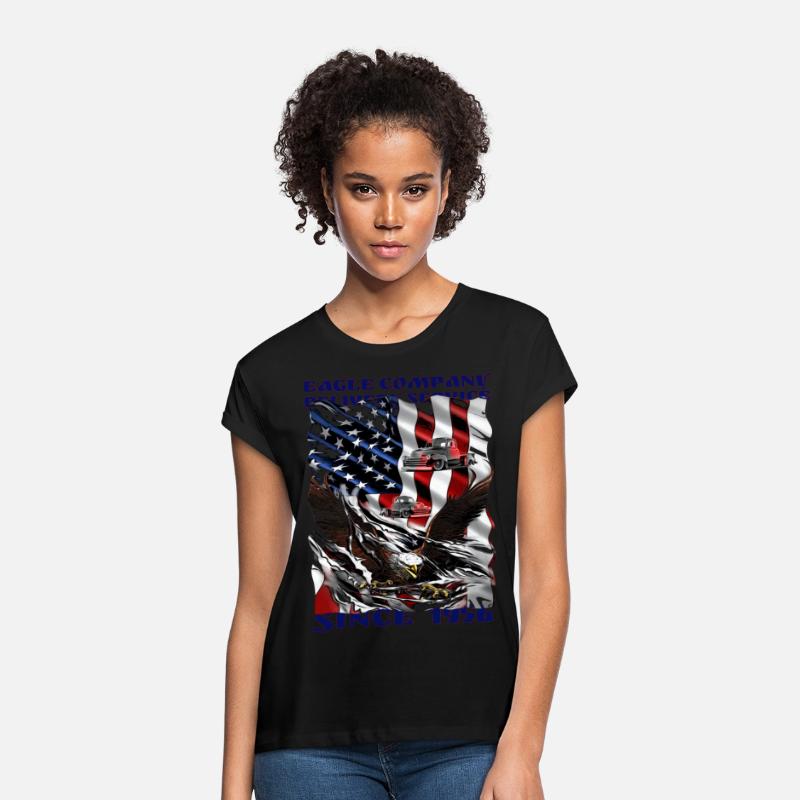 V8 Delivery Truck Driver Shirts American Flag