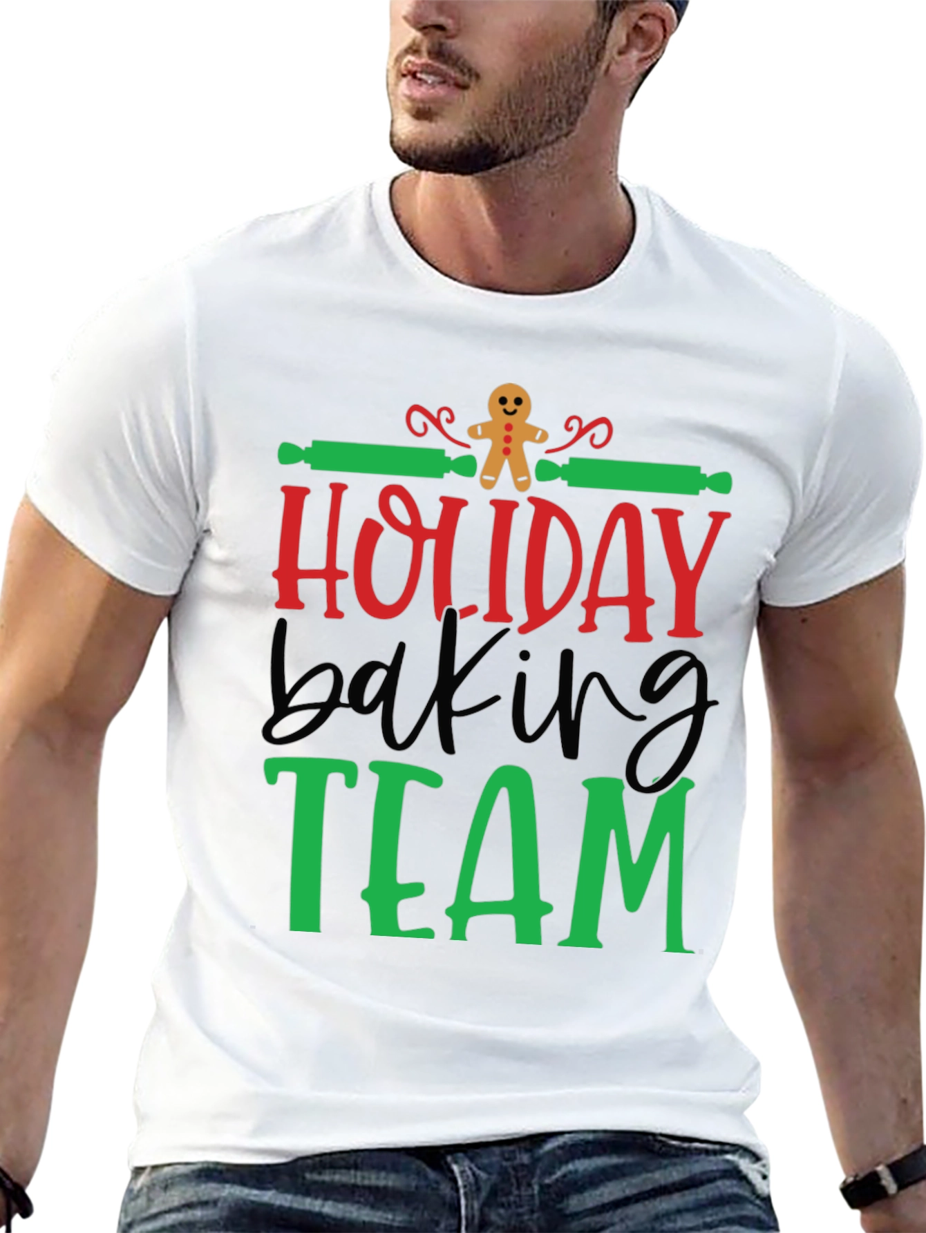 Holiday Baking Team T-Shirt - Festive & Fun!