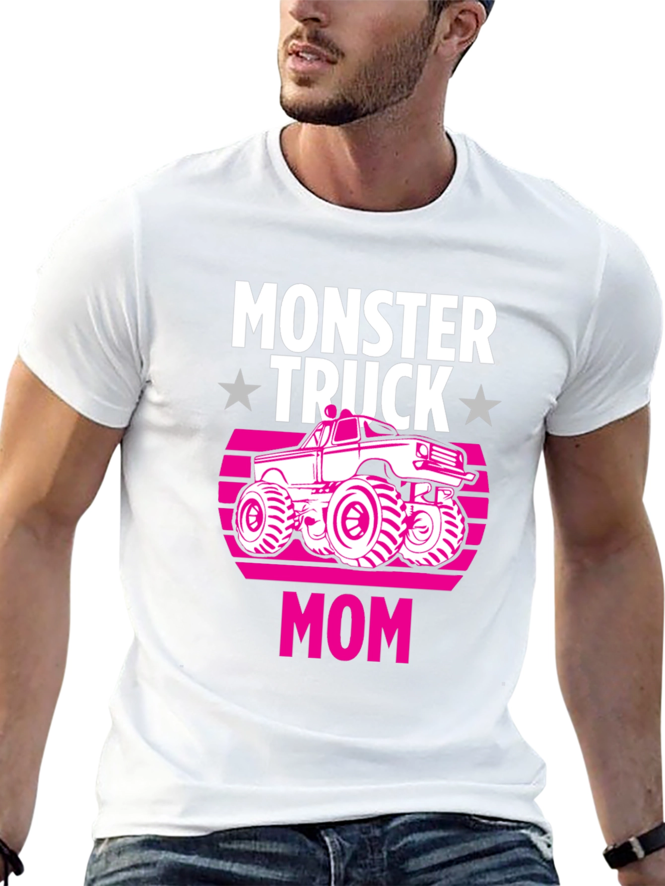 Monster Truck Mom Graphic T-Shirt