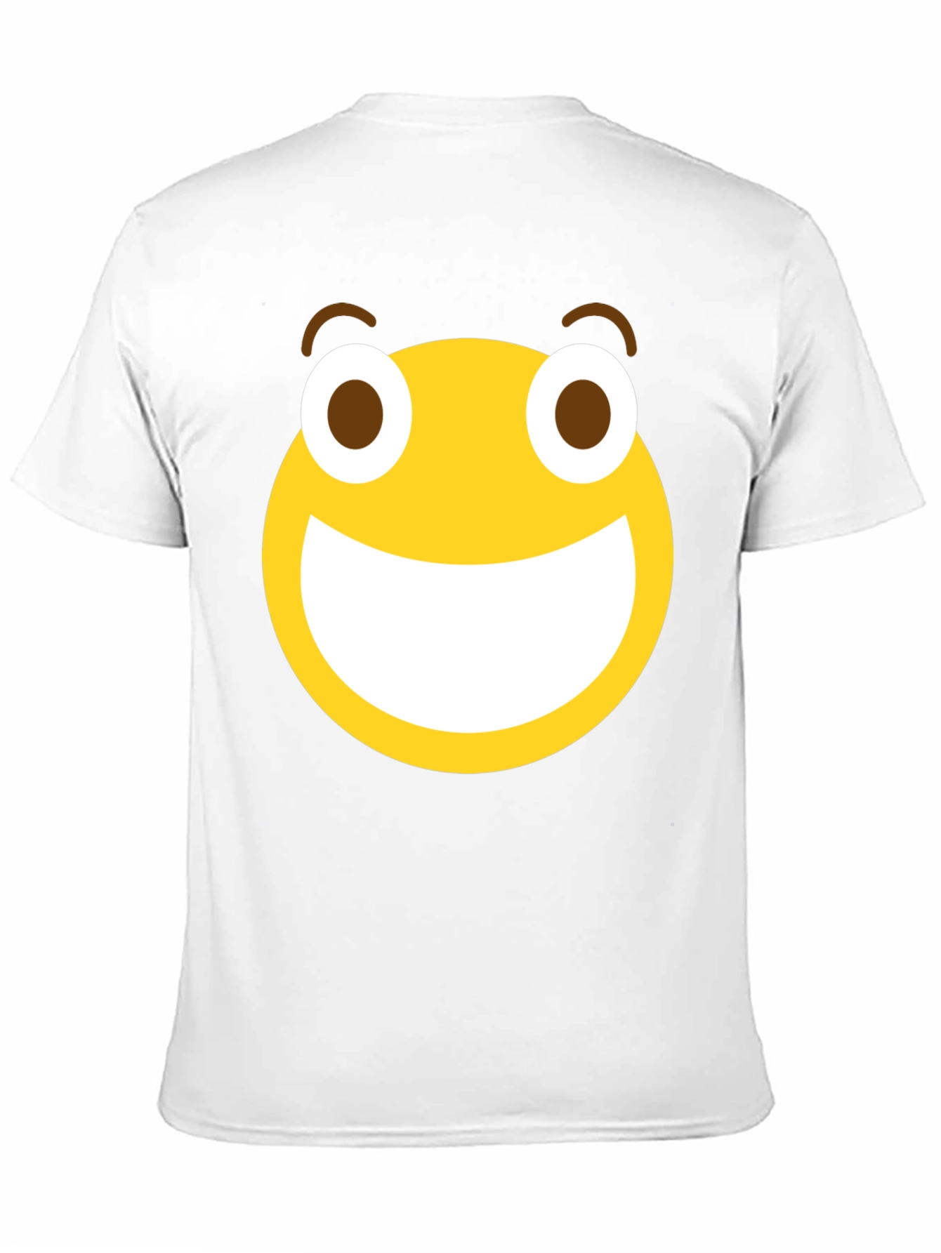 Funny Emoji Graphic Black T-Shirt