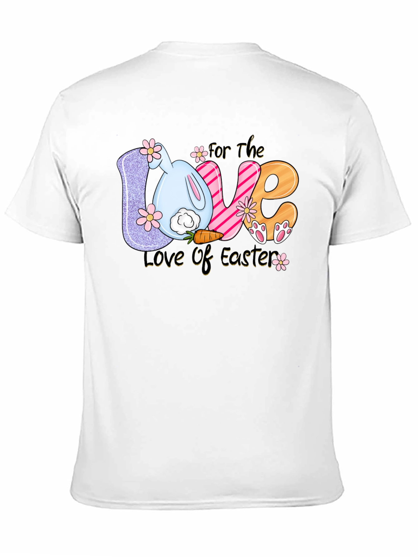 Love of Easter T-Shirt Bunny Design
