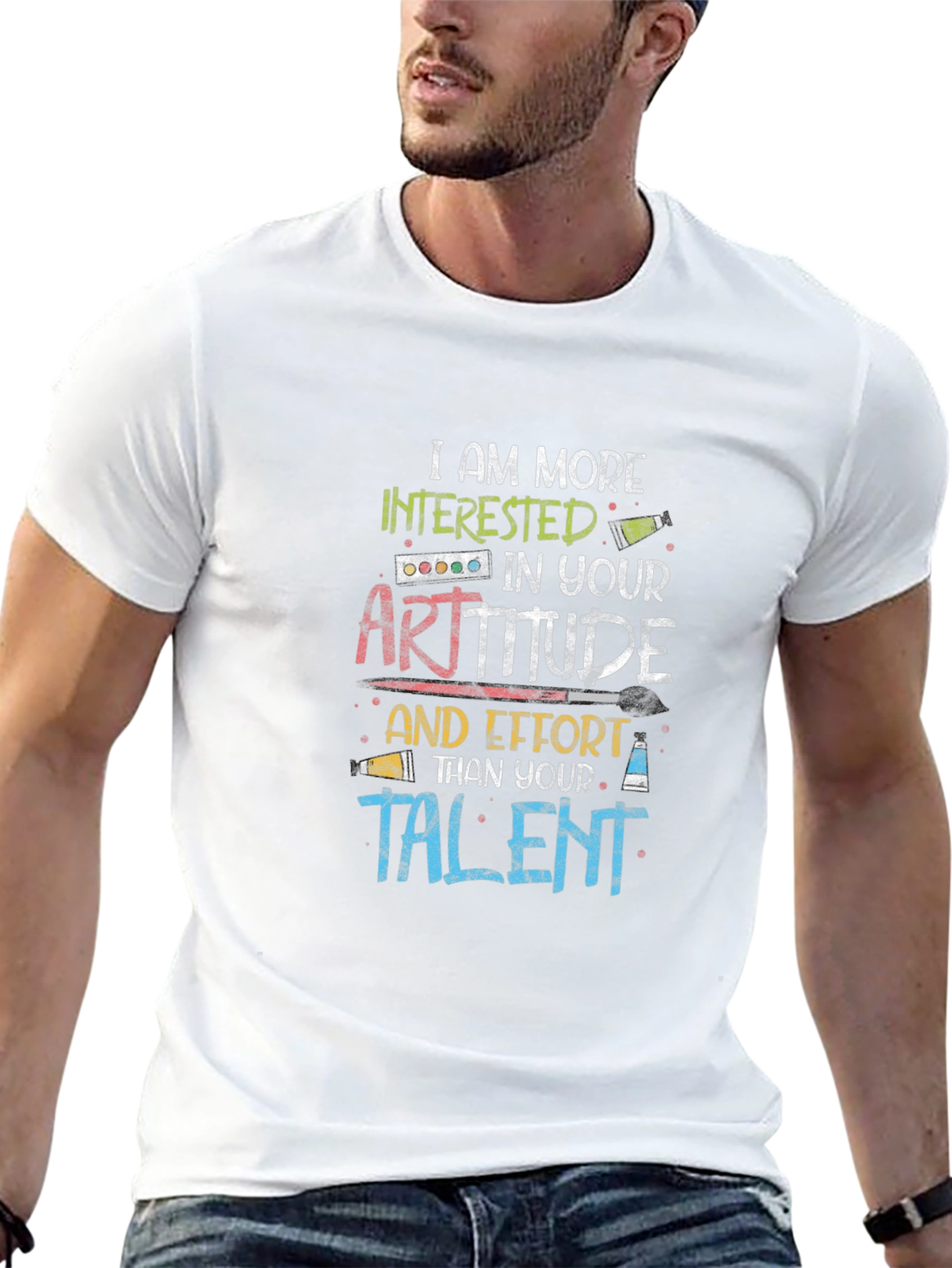 Artist Attitude Graphic Tee - Creative Gift