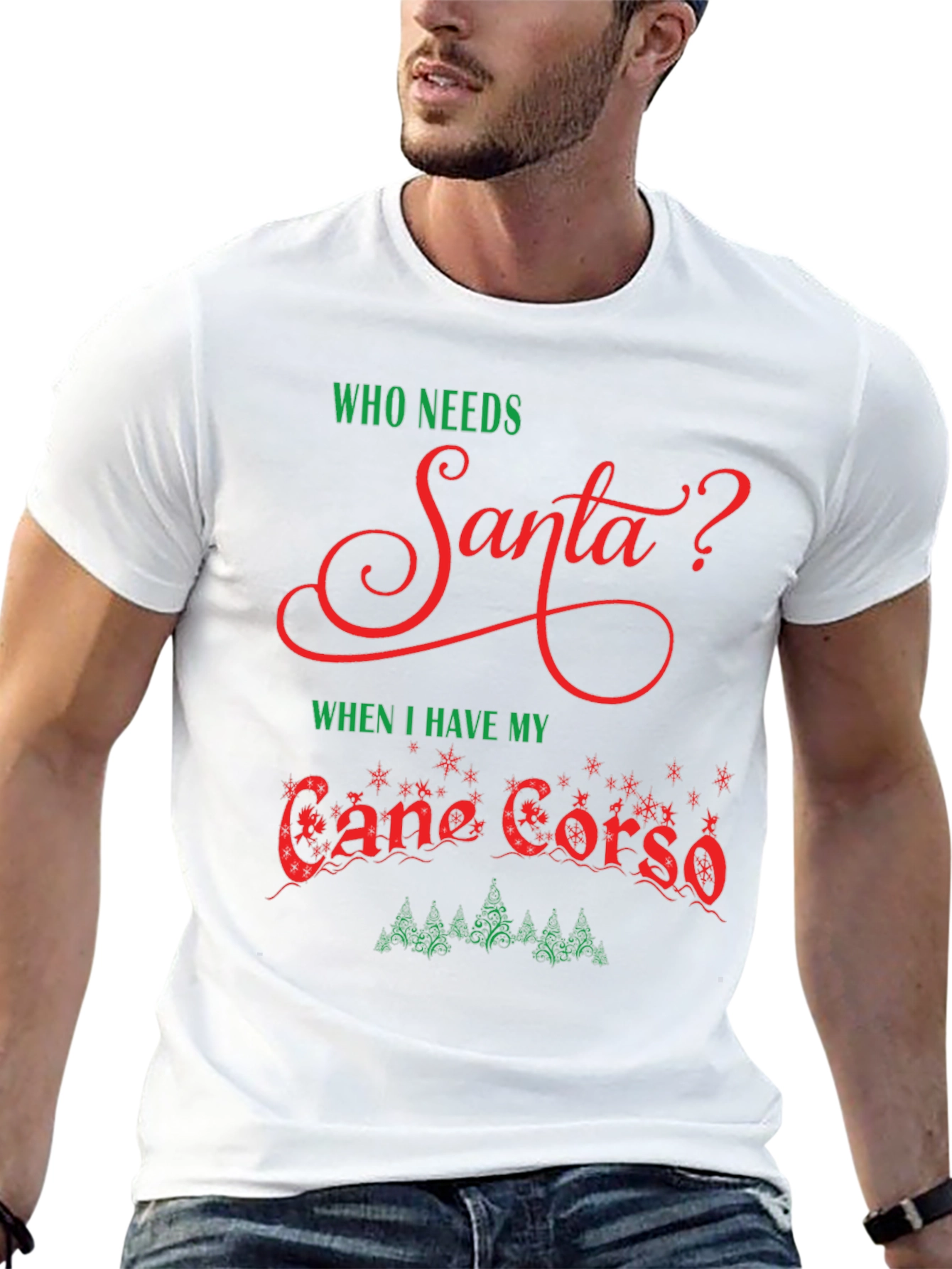 Cane Corso Christmas T-Shirt