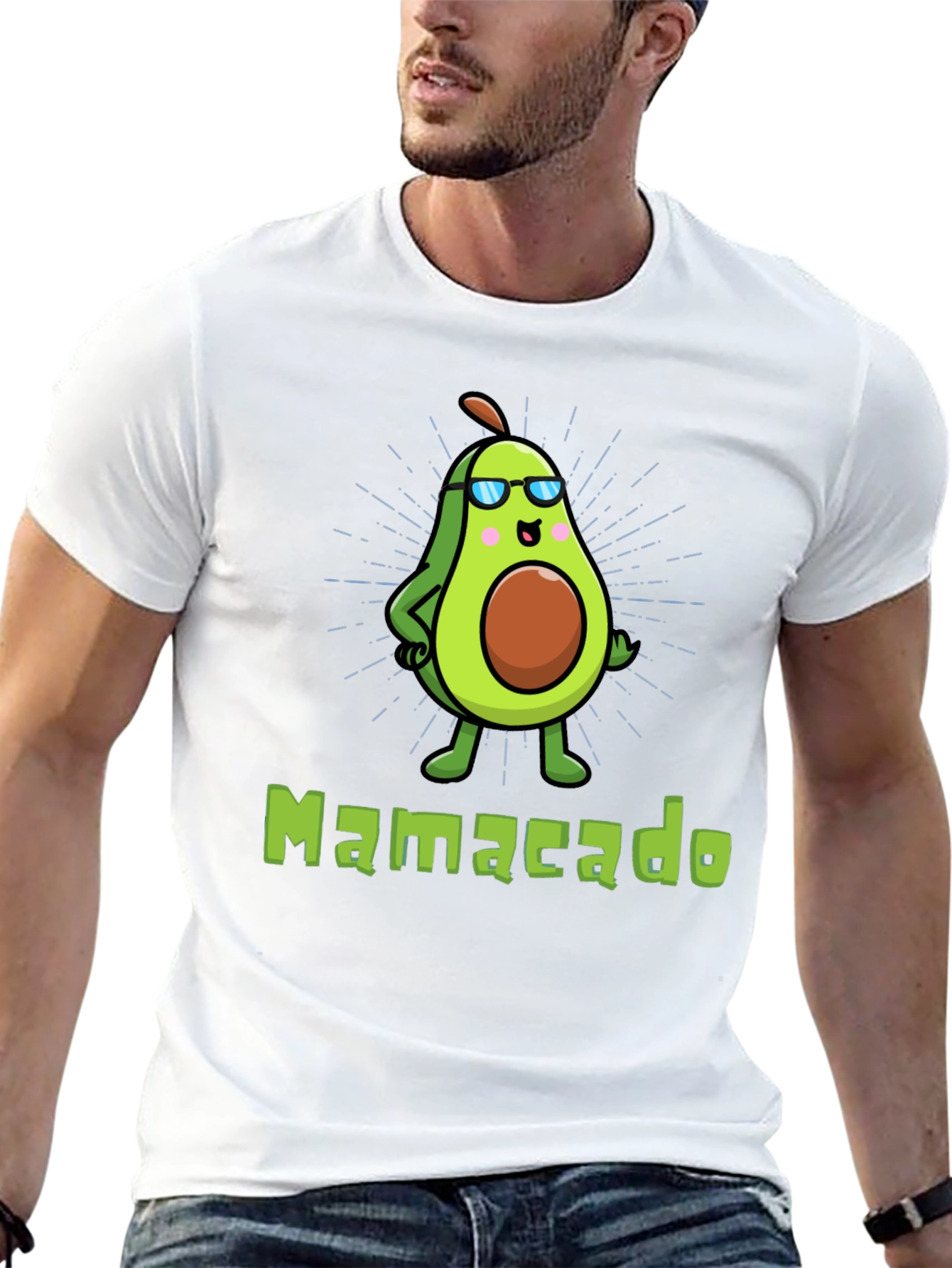 Cool Mamacado Avocado Graphic T-Shirt