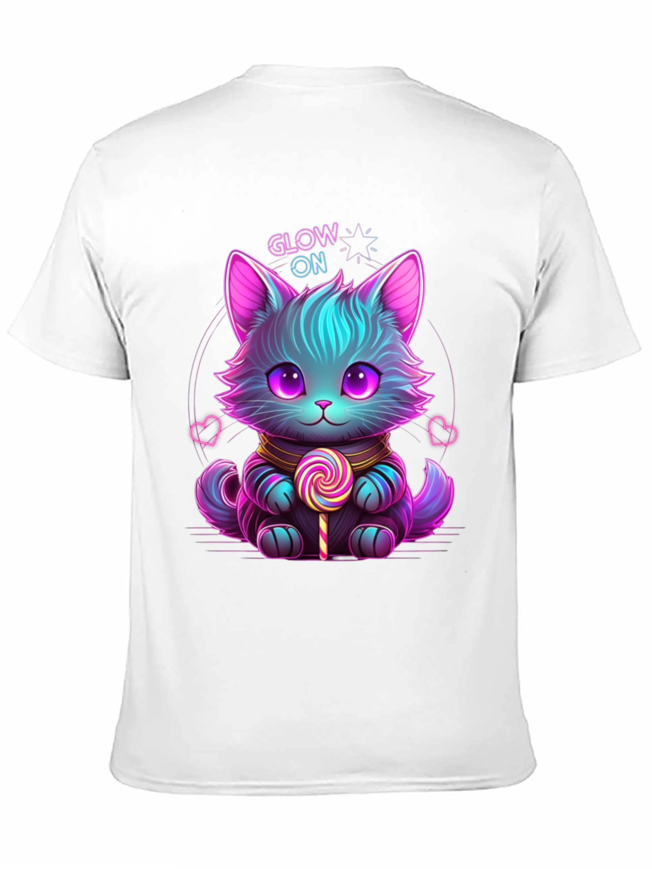 Neon Cat T-Shirt - Glow On!