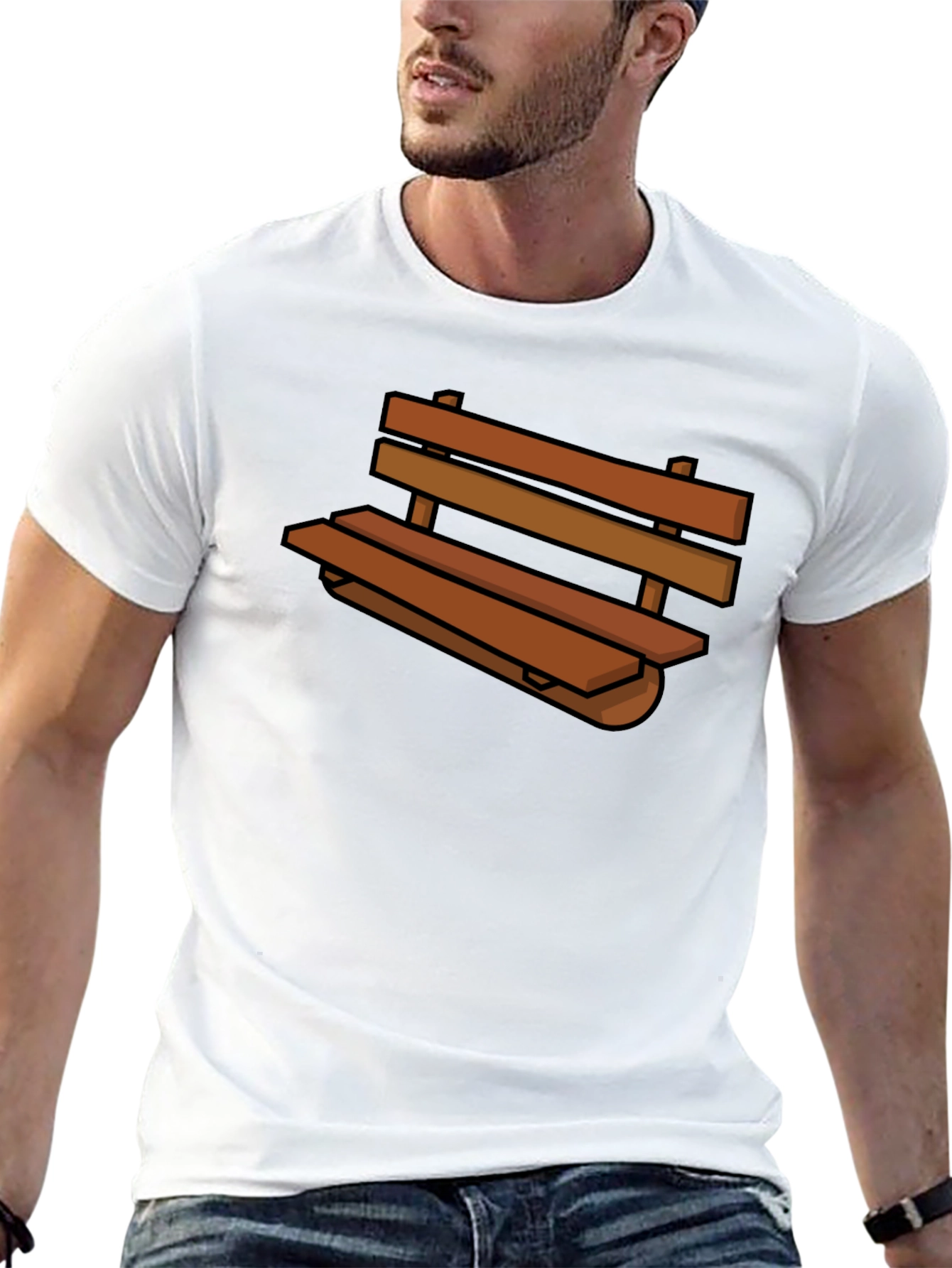 Bench Graphic Tee - Comfortable Everyday Wear