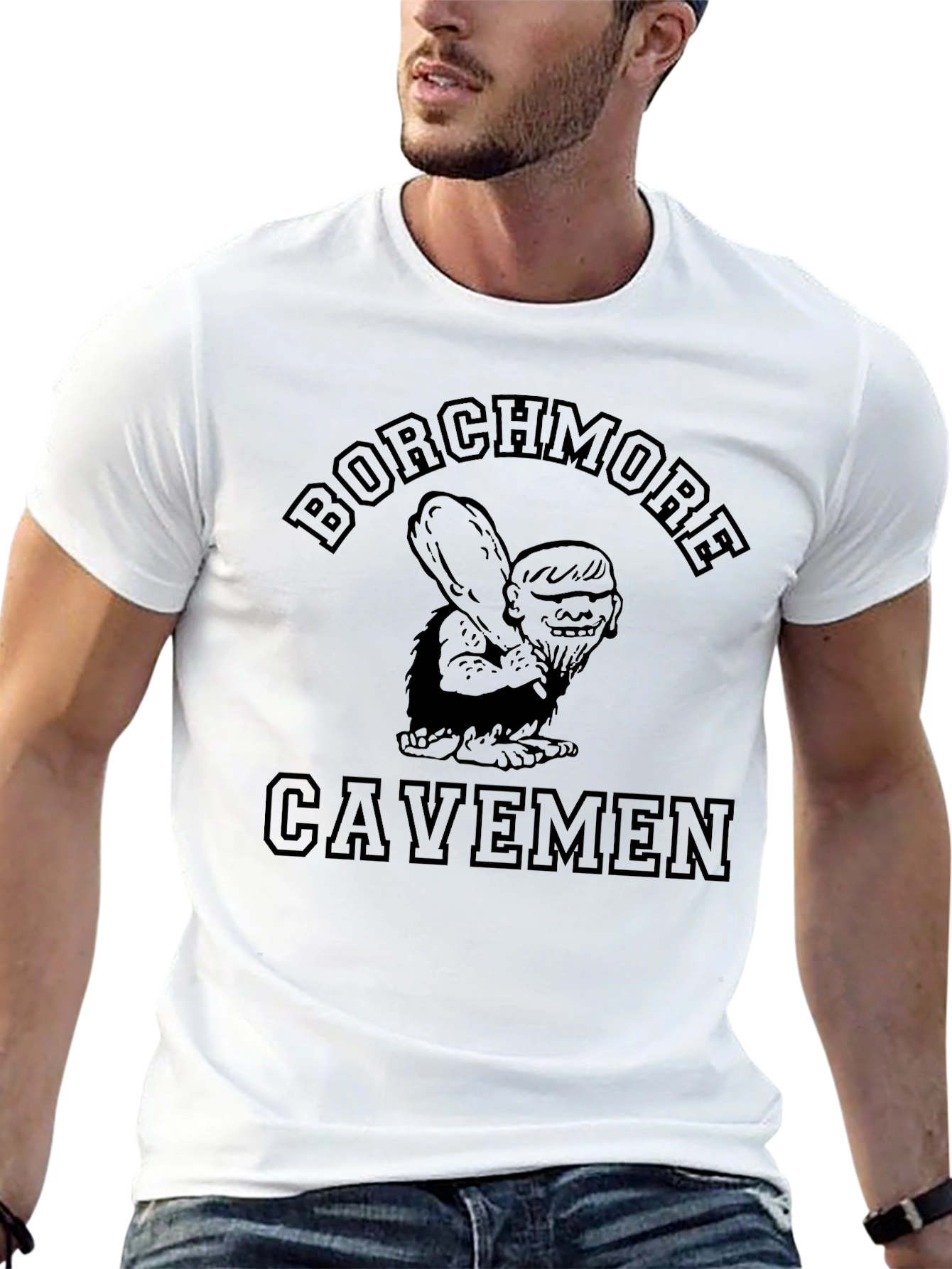 Borchmore Cavemen Graphic T-Shirt