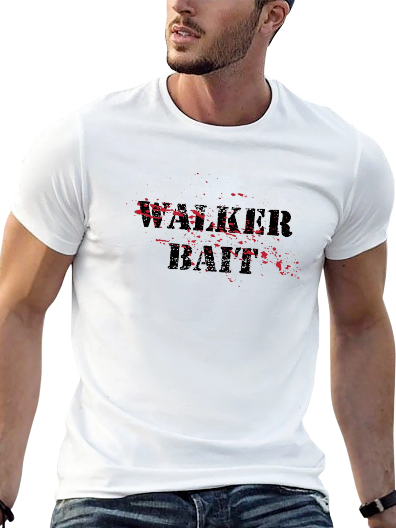 Walker Bait Graphic T-Shirt - Black