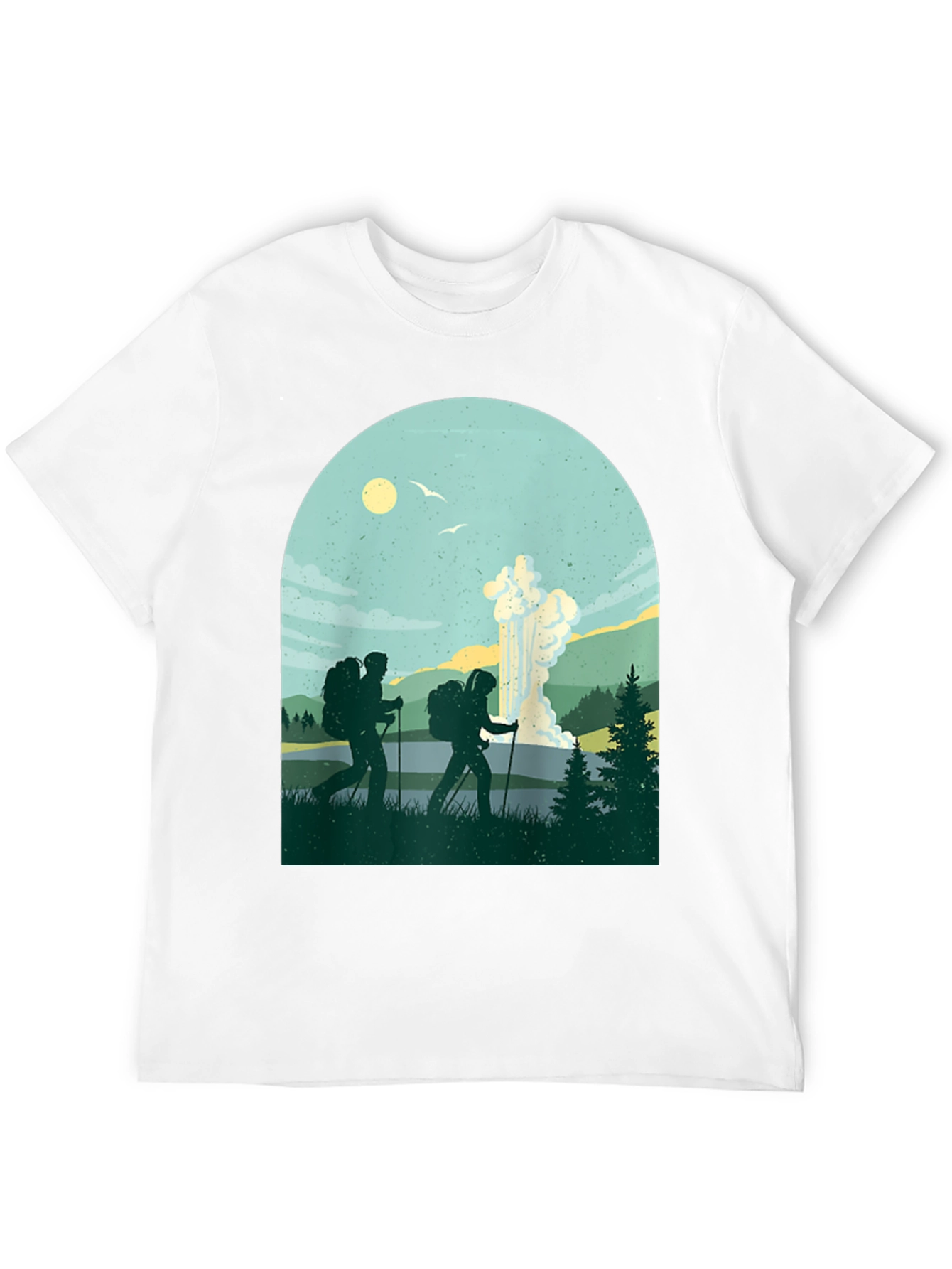 Hiking Graphic Tee: Adventure Ready Comfort