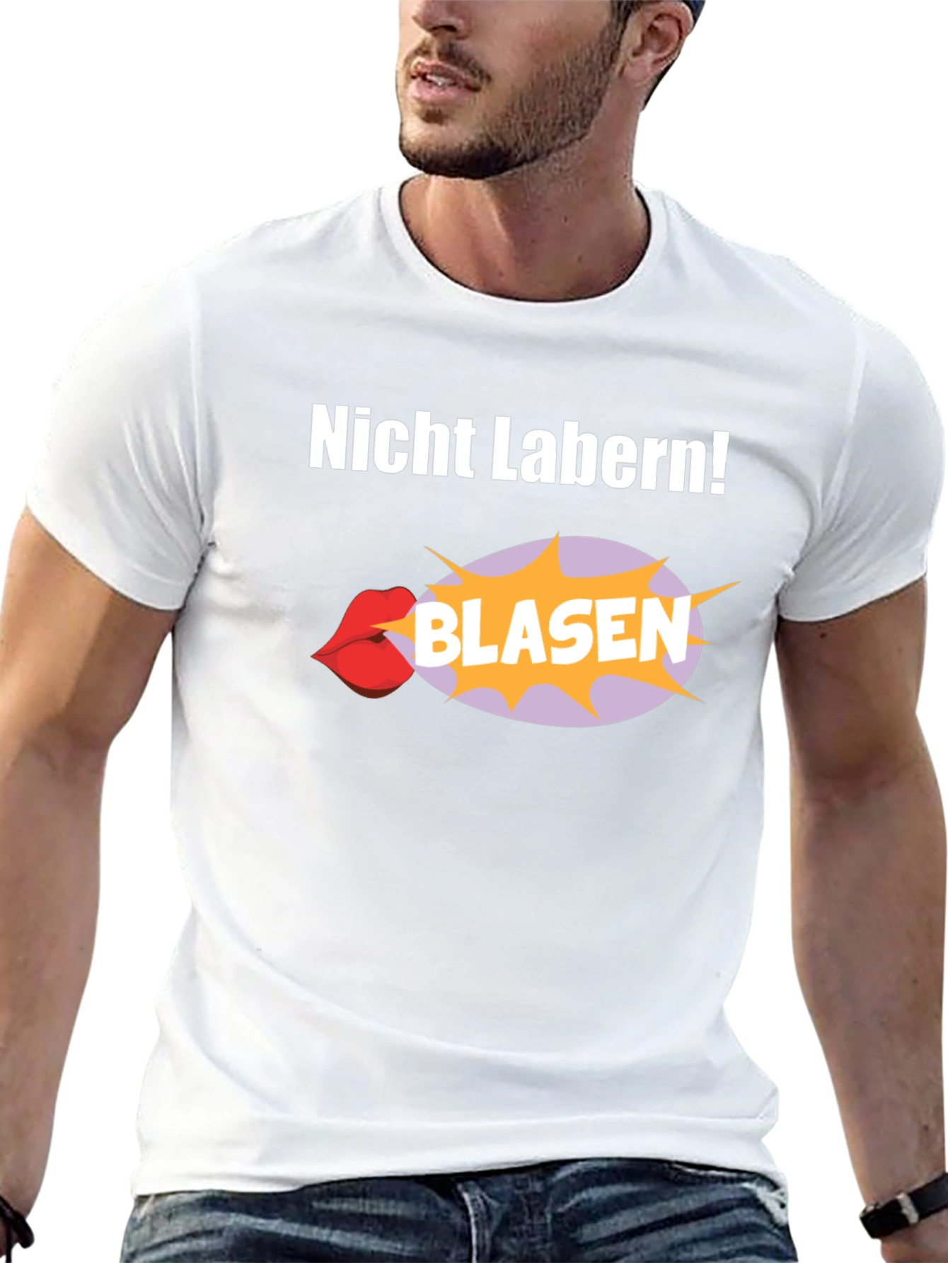 Nitcht Labern! Blasen Graphic T-Shirt