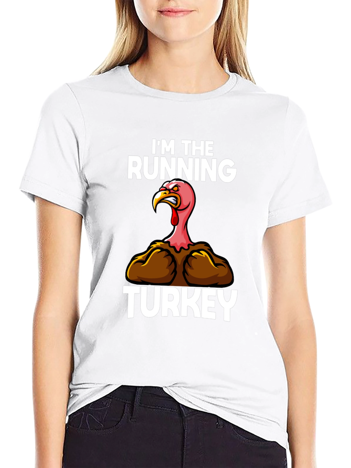 Im The Running Turkey Graphic Tee