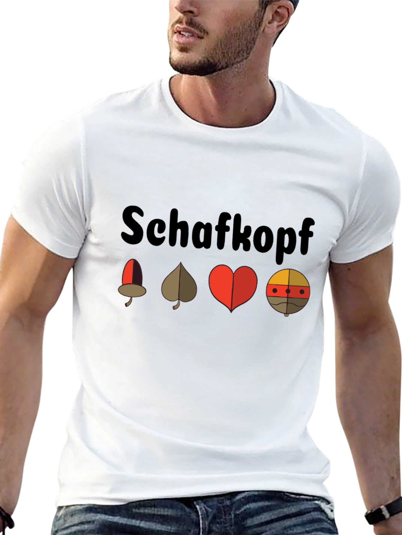 Schafkopf Card Game T-Shirt