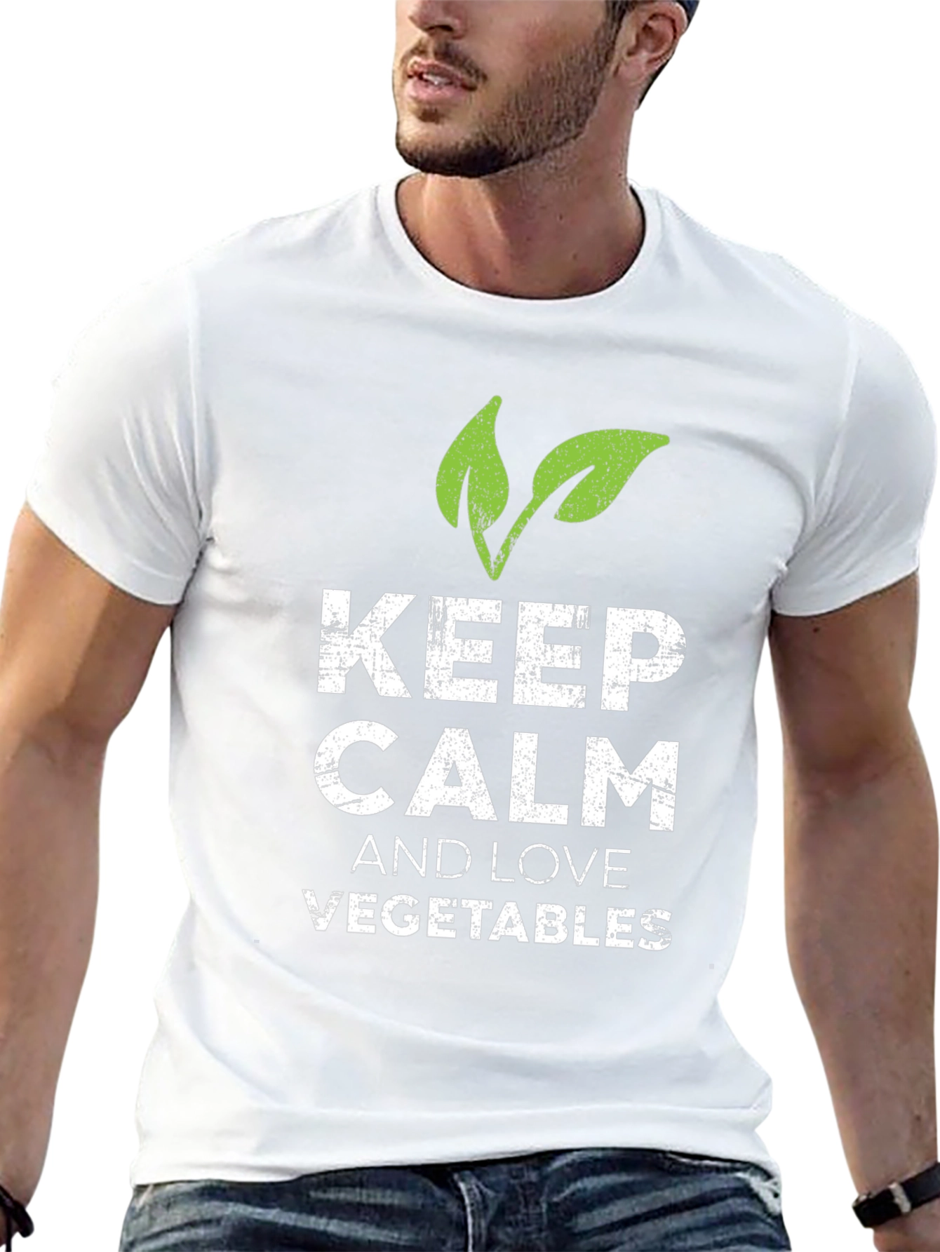 Keep Calm Love Vegetables T-Shirt