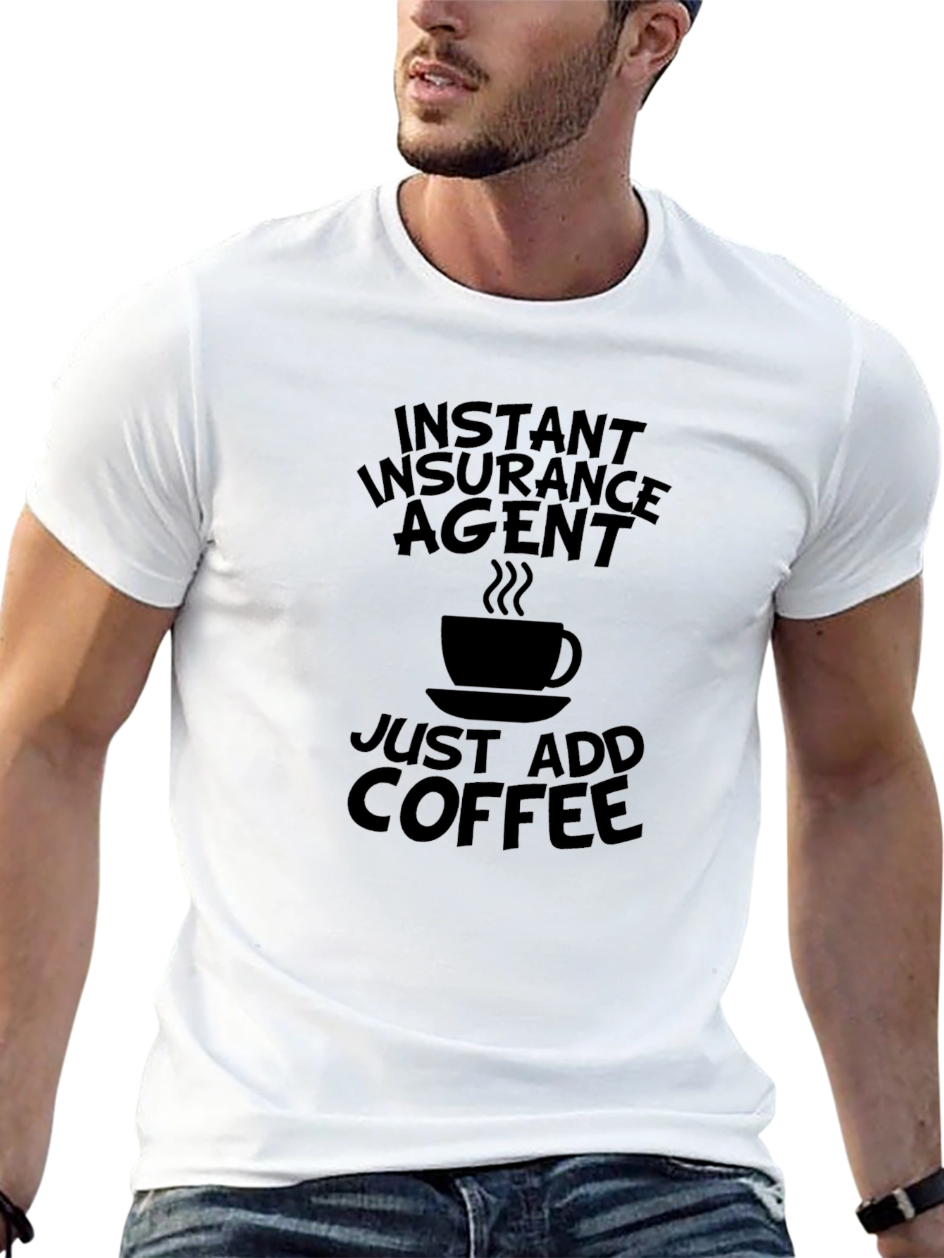 Instant Insurance Agent Coffee T-Shirt
