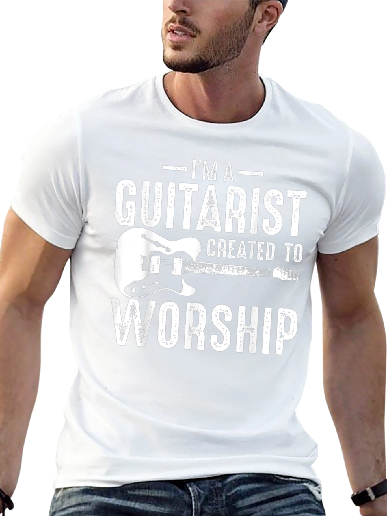 Guitarist Worship T-Shirt - Music Lover Tee