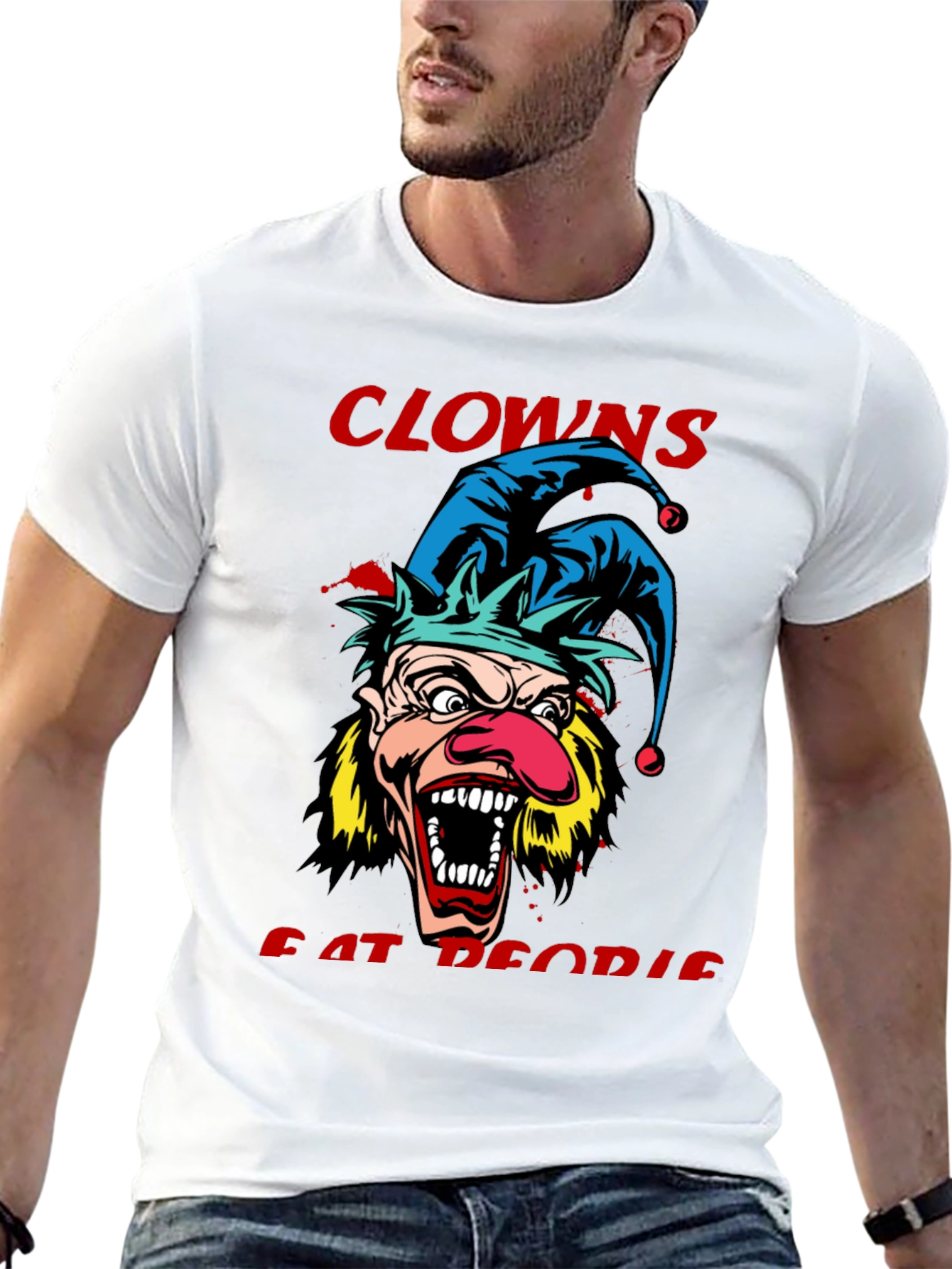 Clowns Eat People Graphic Tee