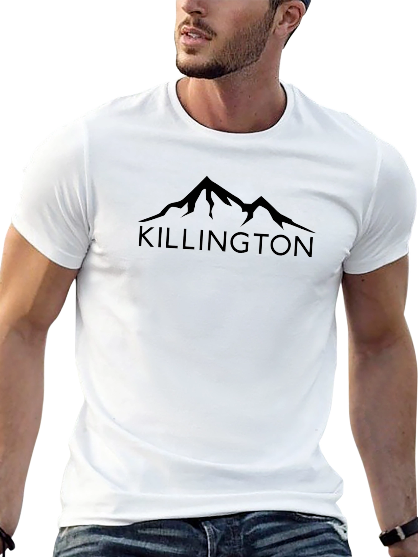 Killington Mountain Graphic Tee - Black Cotton Blend