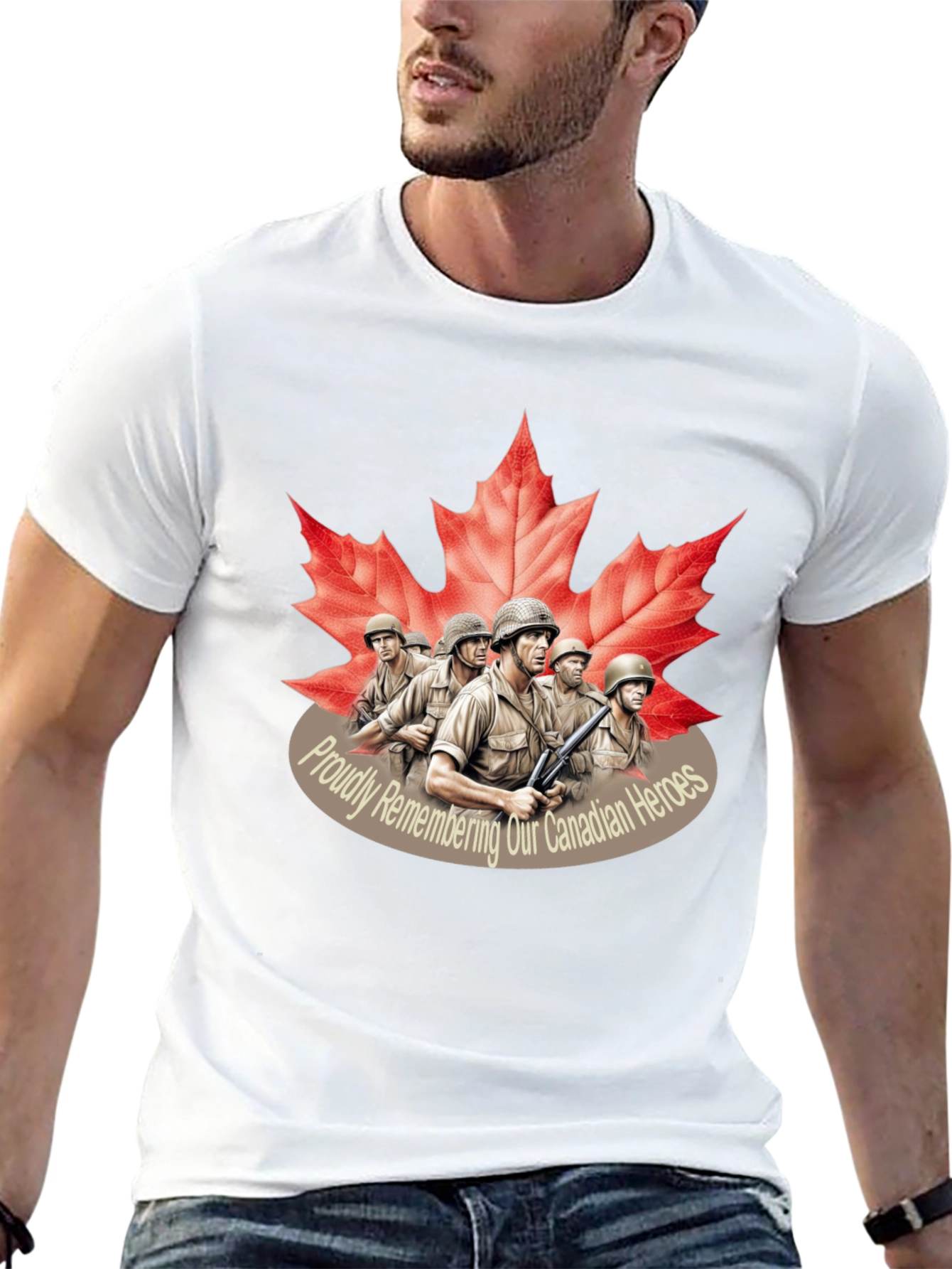 Canadian Heroes Remembrance T-Shirt