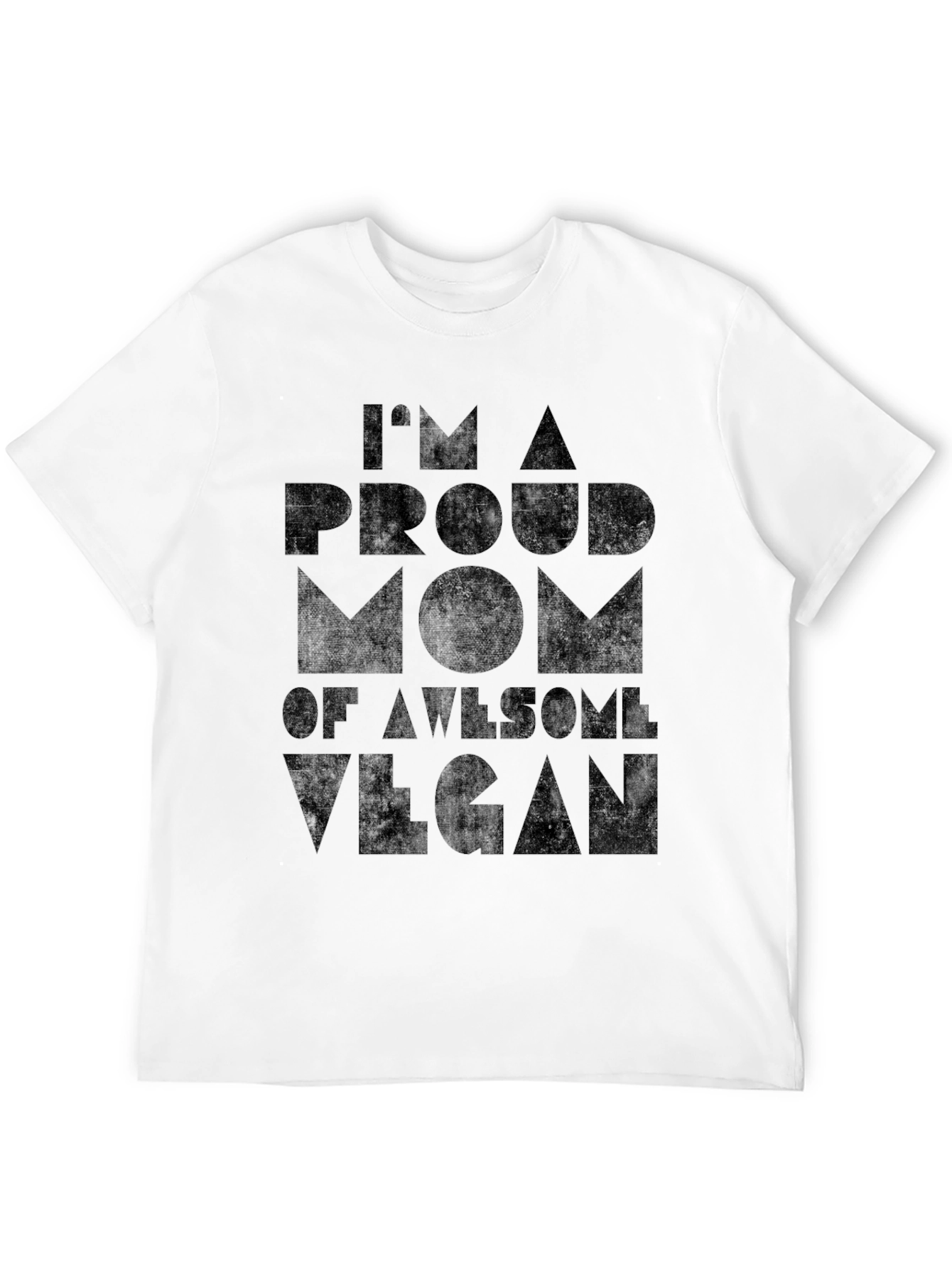 Proud Mom of Vegan Graphic Tee - Unisex