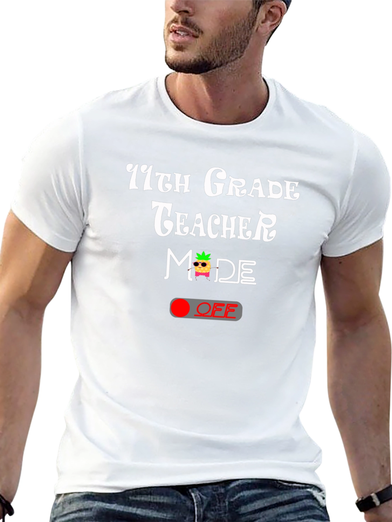 11th Grade Teacher Mode Off Graphic Tee